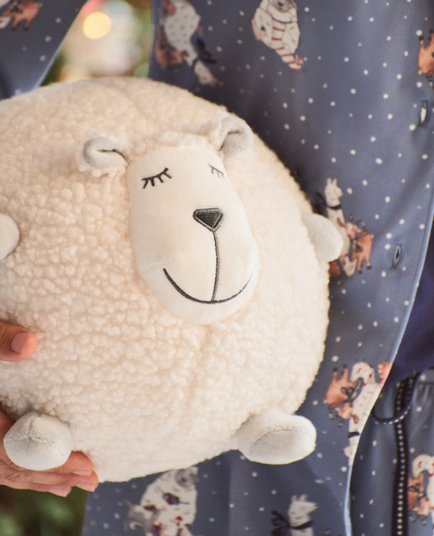 Plush sheep.