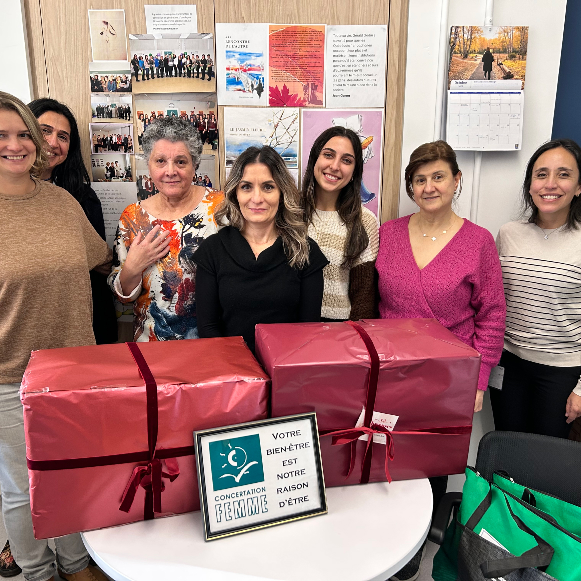 Set of photos taken during the Pajama Project