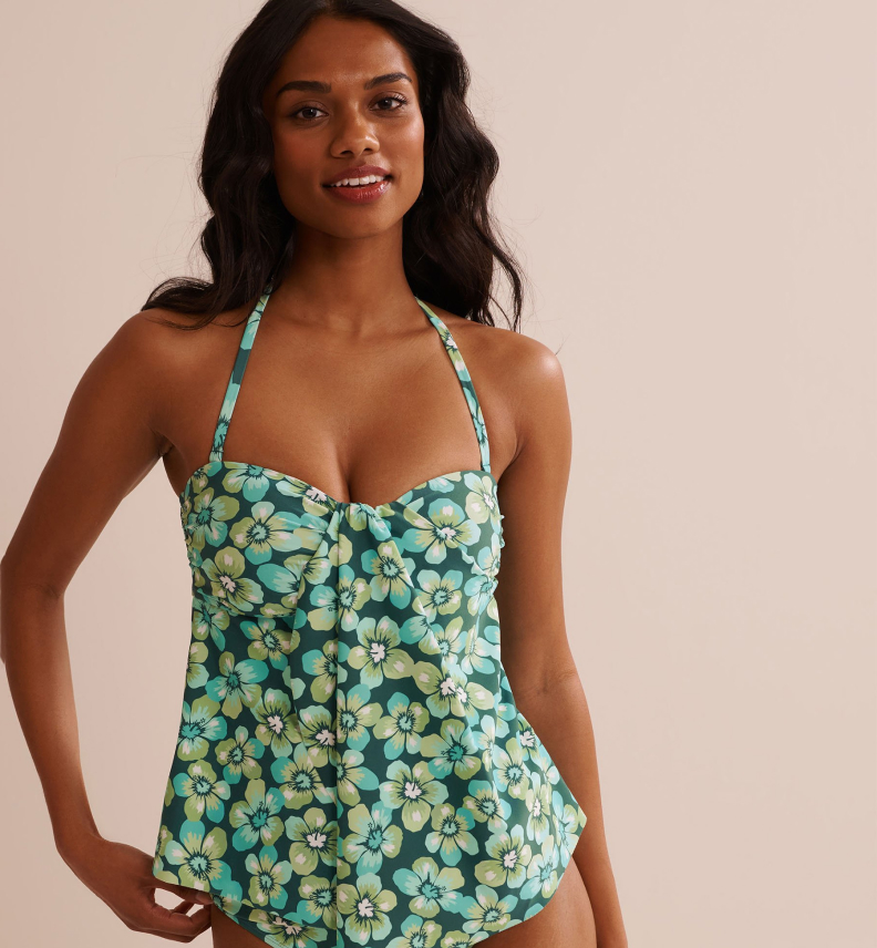 Uncover the effortless charm of tankinis