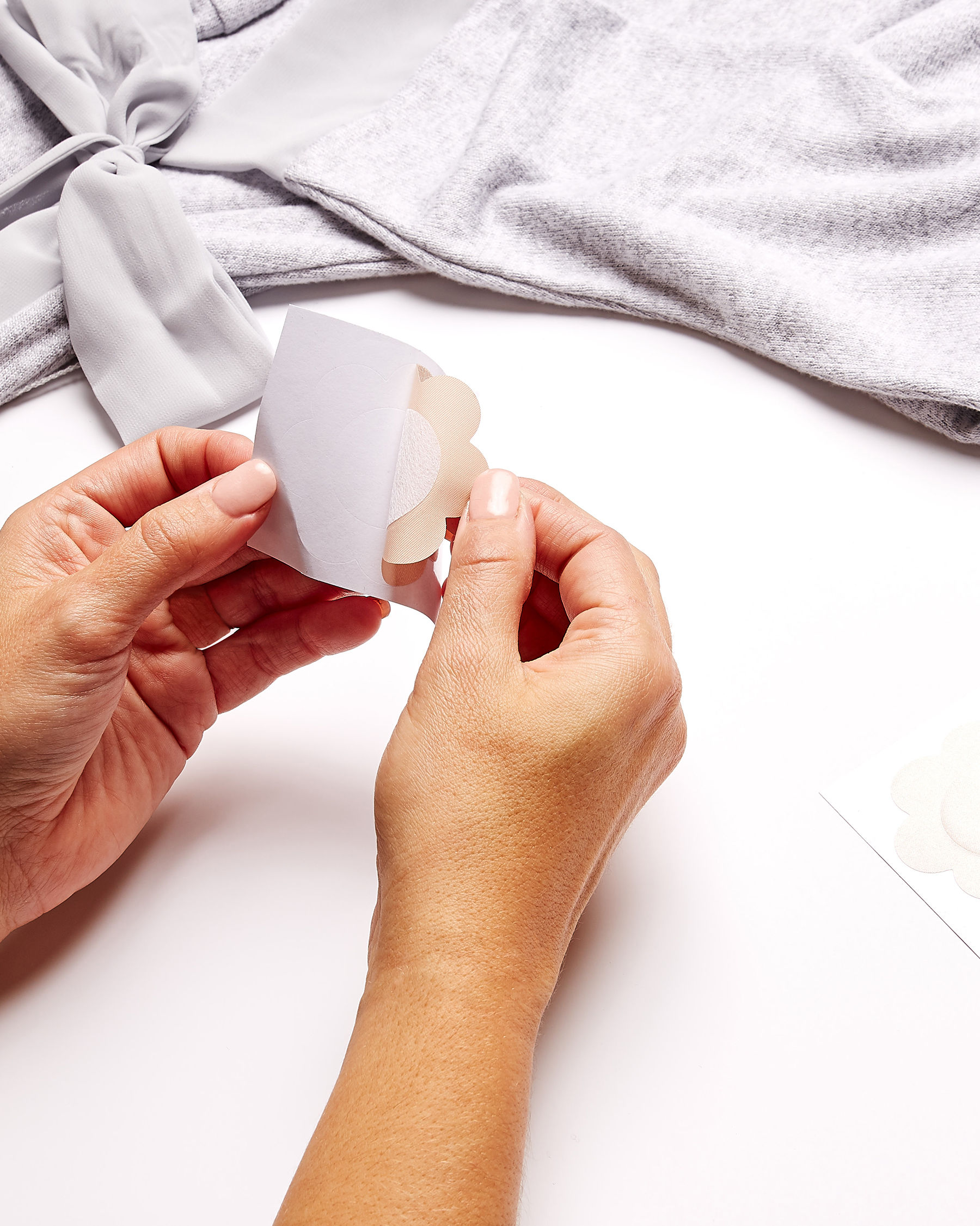 LA VIE EN ROSE Cache-mamelons jetables Neutre BF70000 - View2