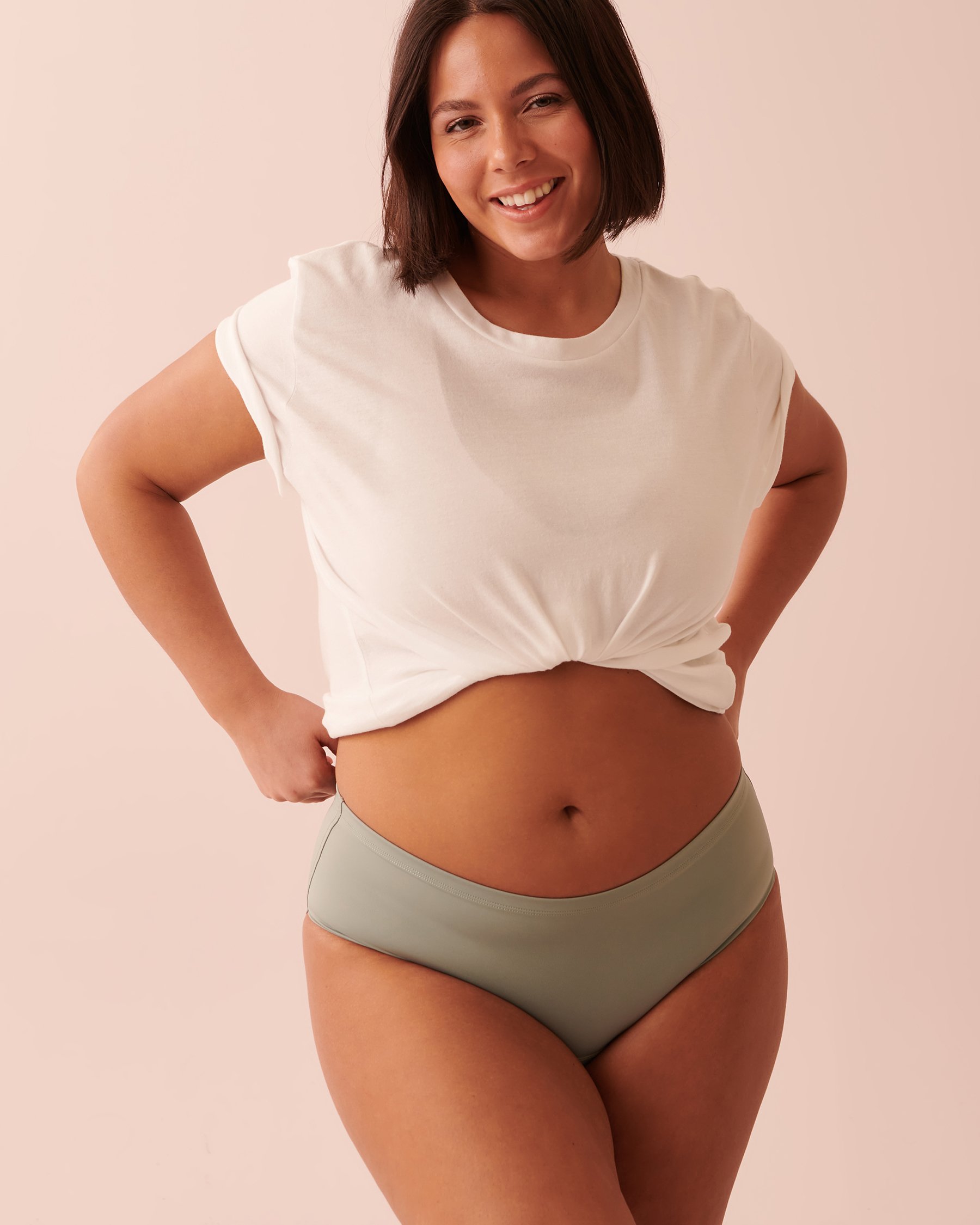 Super Absorbency Hiphugger Period Panty Sage 20300245 - View5