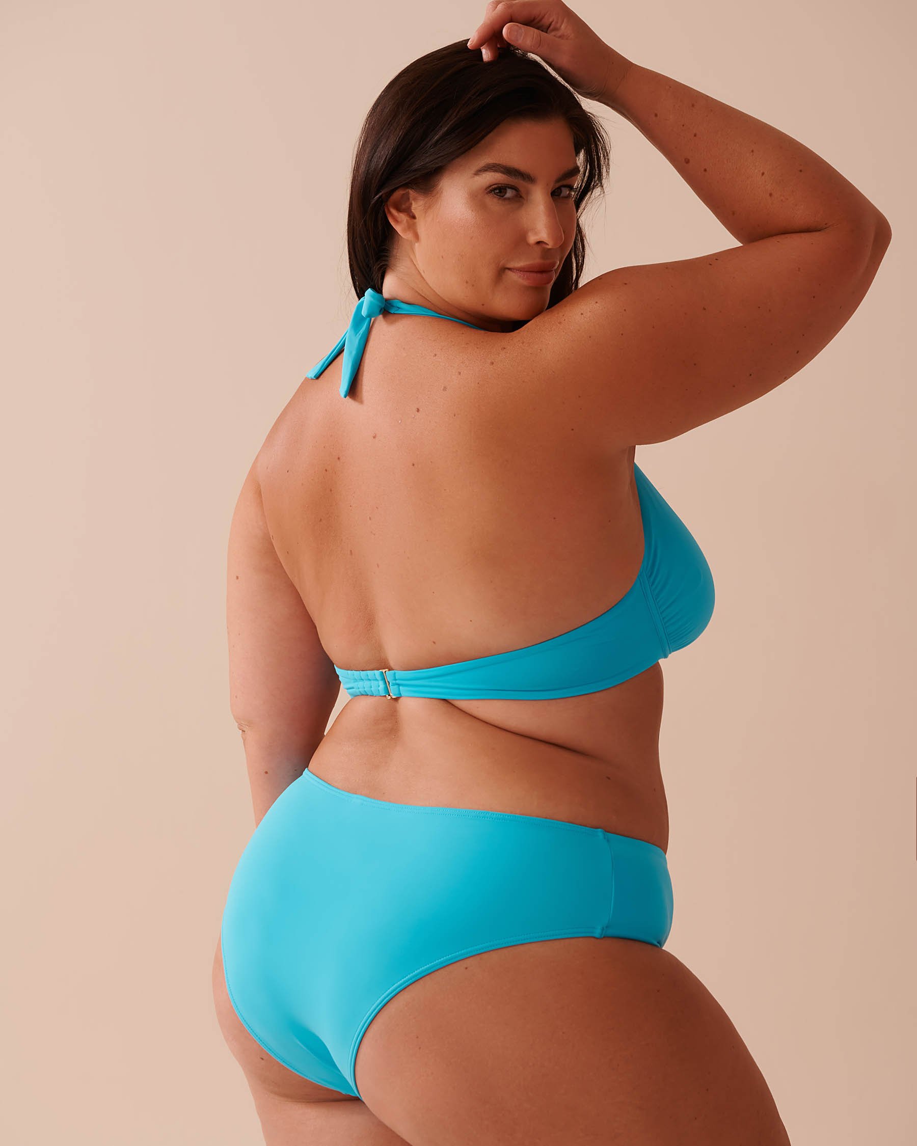 LA VIE EN ROSE AQUA Haut de bikini plongeant BLUE ATOLL Atoll bleu 70100670 - Voir5
