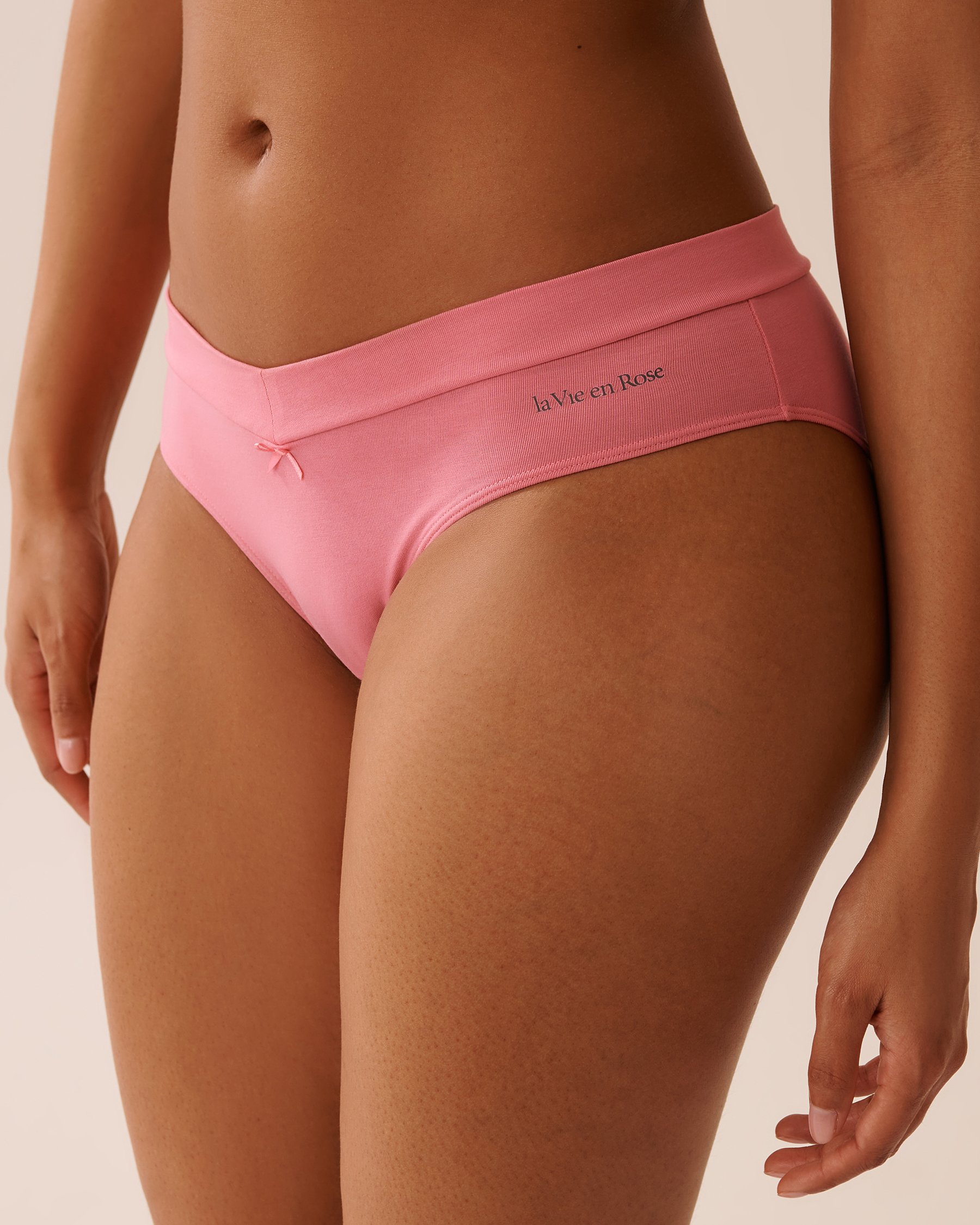 LA VIE EN ROSE Cotton Bikini Panty Watermelon Pink 20100636 - View1