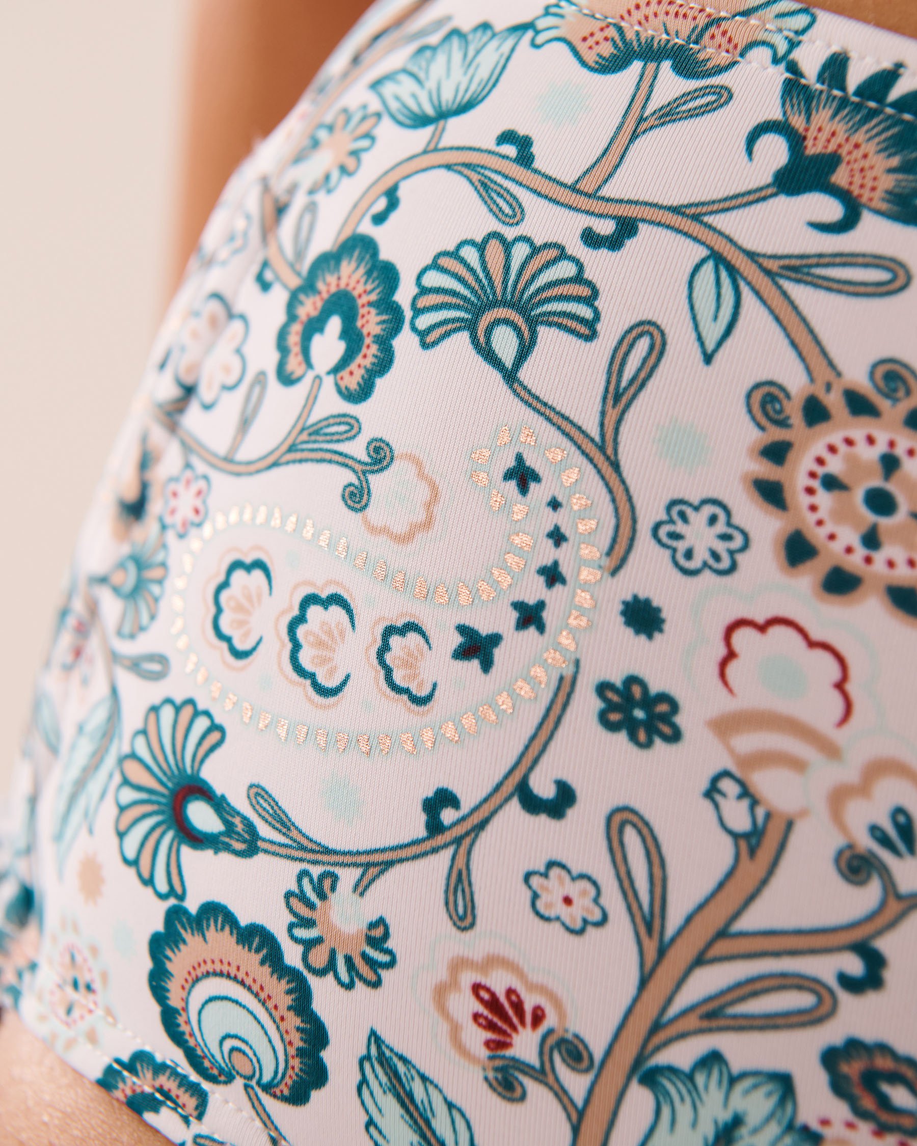 LA VIE EN ROSE AQUA Haut de bikini bandeau ENCHANTED FLORA Flore enchantée 70100806 - Voir6