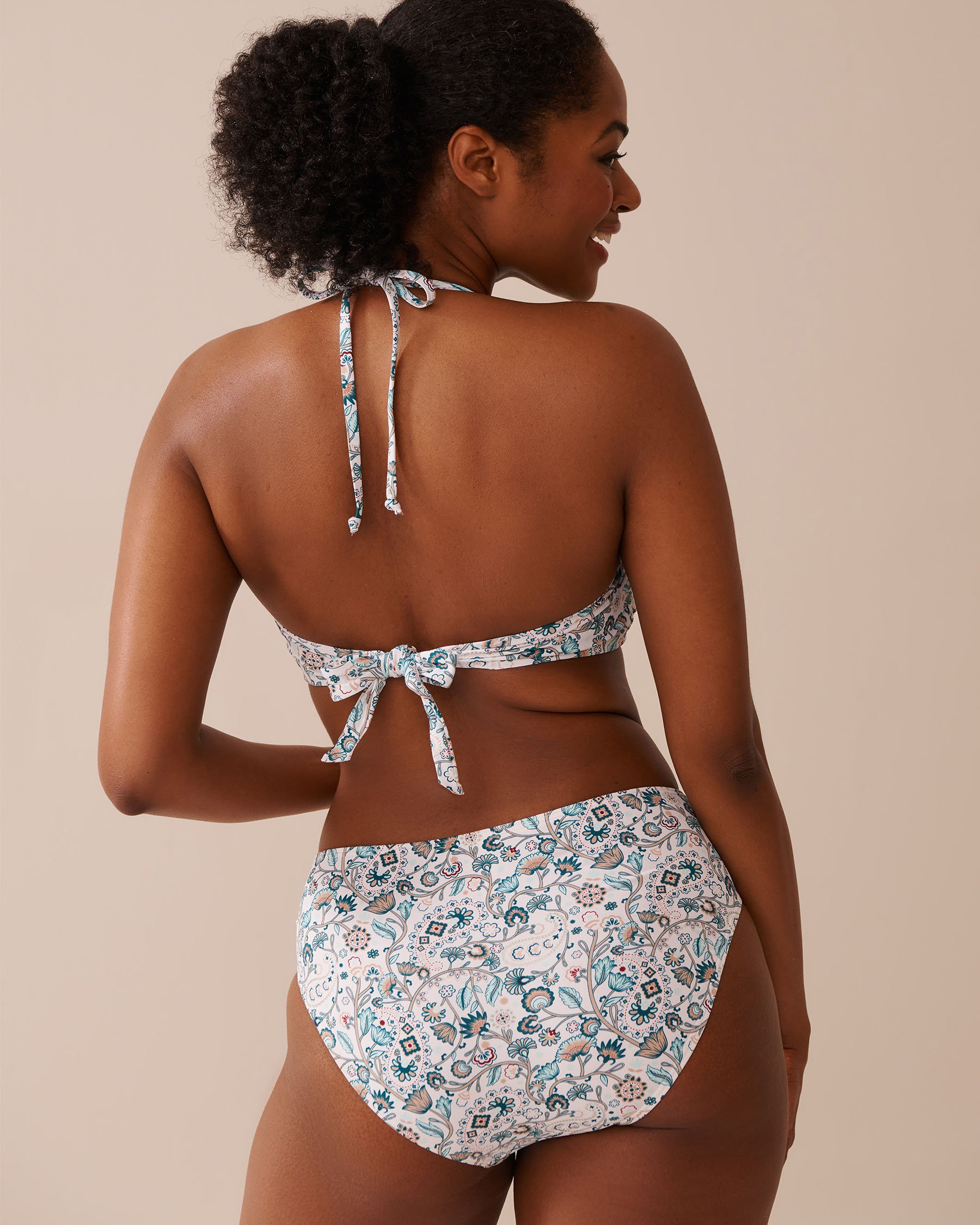 LA VIE EN ROSE AQUA Haut de bikini bandeau ENCHANTED FLORA Flore enchantée 70100806 - Voir9