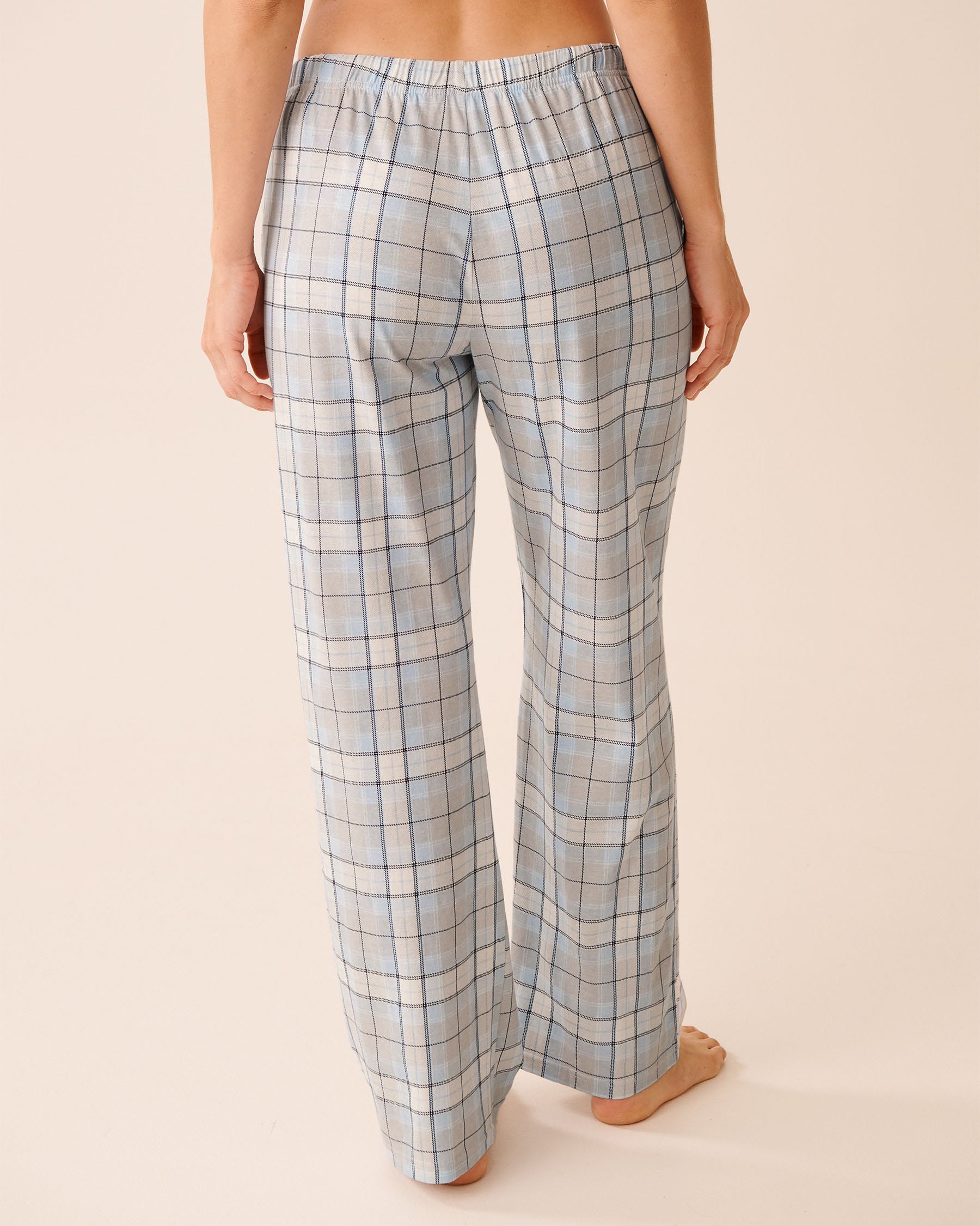 LA VIE EN ROSE Polar Bear Print Cotton PJ Set Light Blue/Polar Bears 40400087 - View5