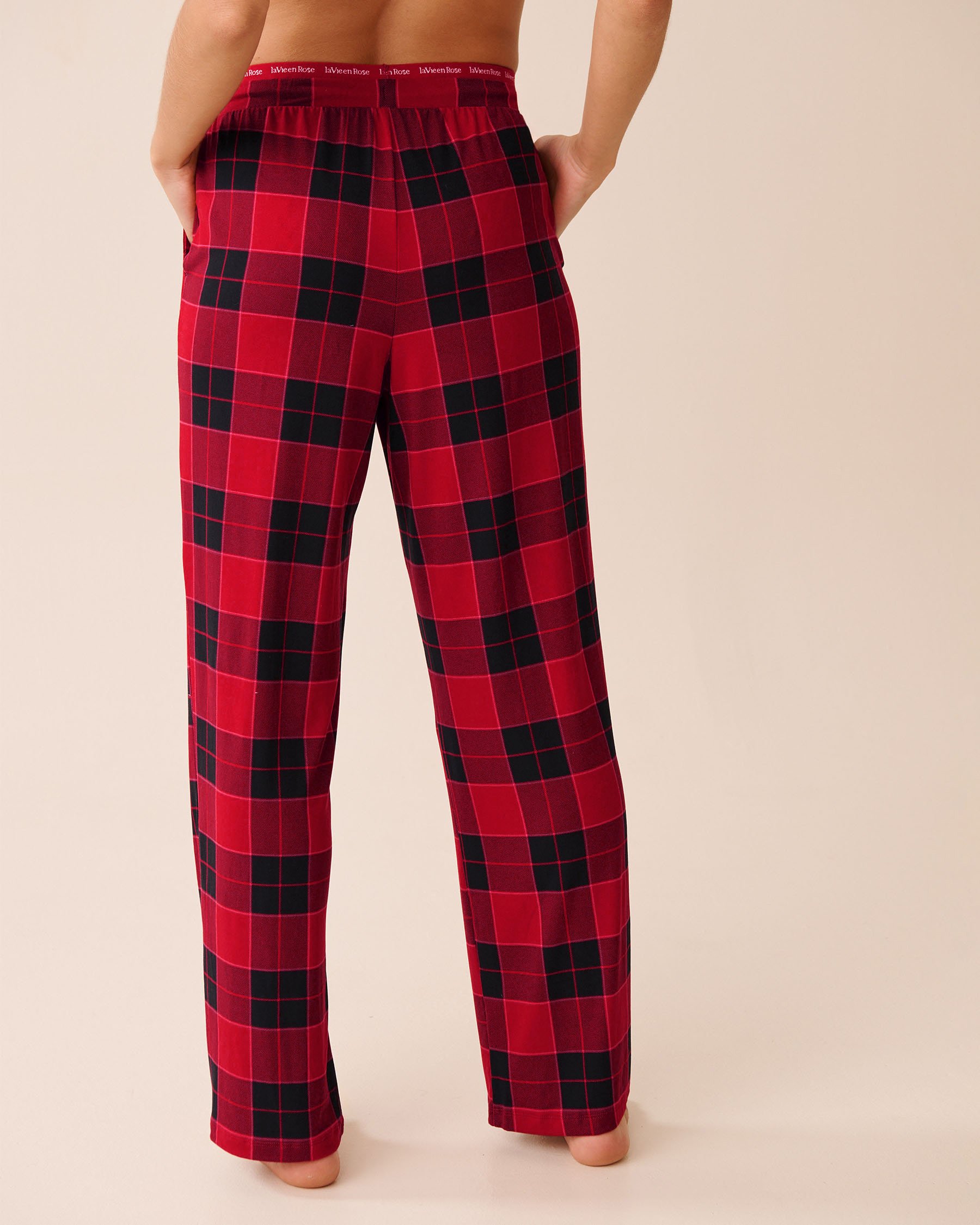 LA VIE EN ROSE Buffalo Plaid Super Soft Pajama Pants Buffalo Plaid 40200800 - View2