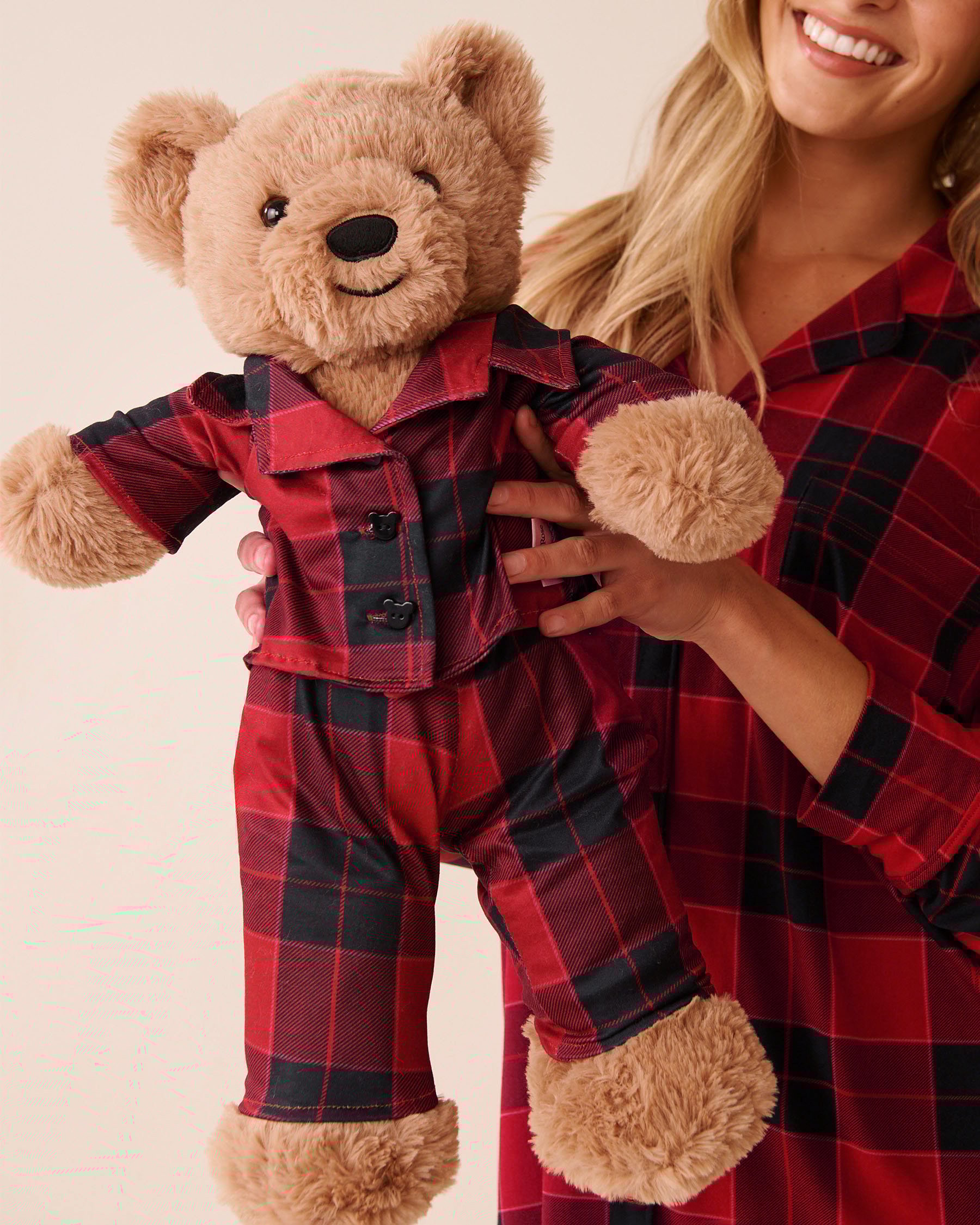 LA VIE EN ROSE Teddy Bear Light Brown 40700435 - View2