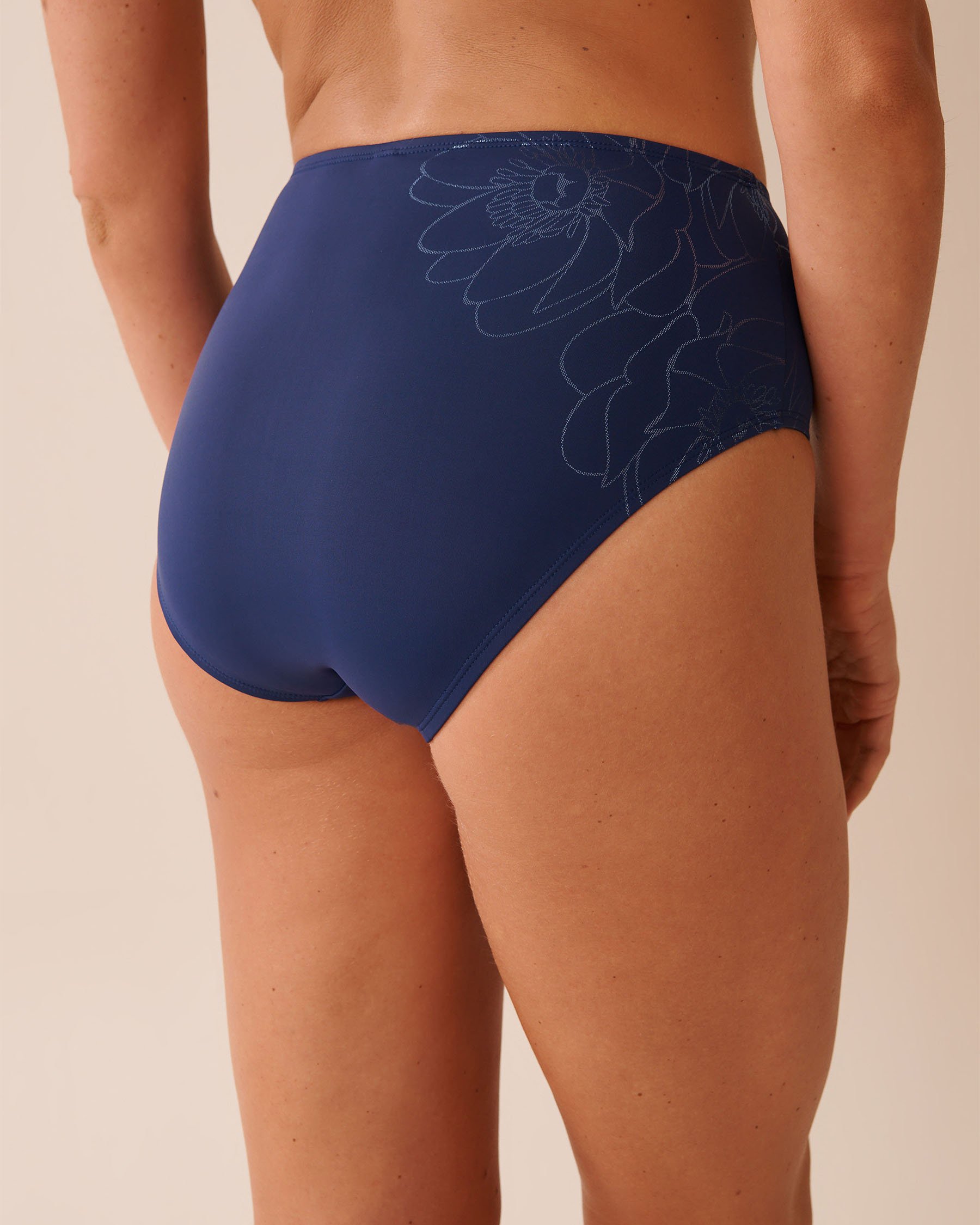 LA VIE EN ROSE AQUA MOONLIGHT BLOOM High Waist Bikini Bottom Moonlight Bloom 70300795 - View2