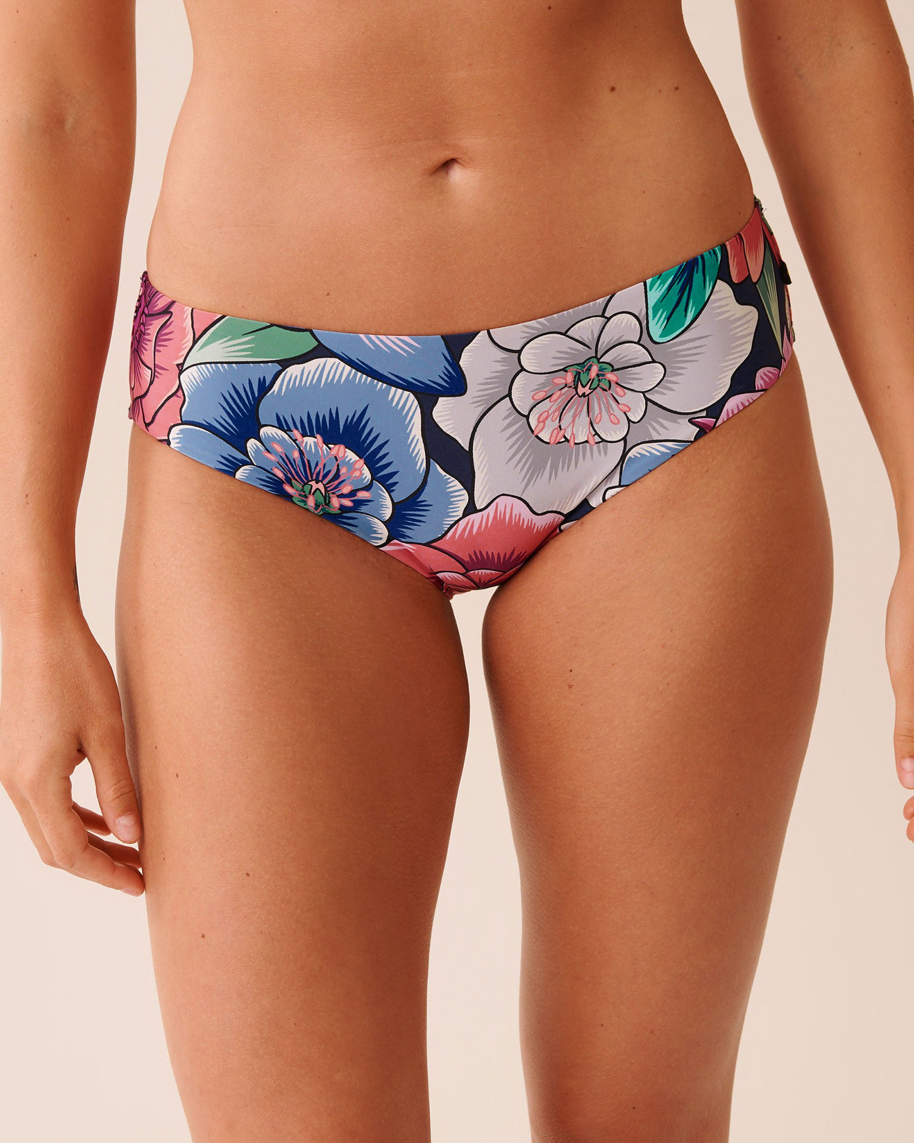 LA VIE EN ROSE AQUA FLORAL POP Hipster Bikini Bottom Floral Pop 70300805 - View1