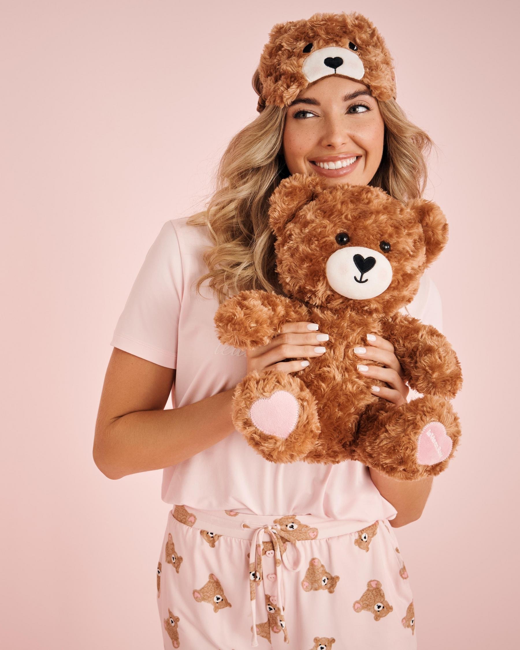 LA VIE EN ROSE Peluche ourson Camel 40700373 - View2