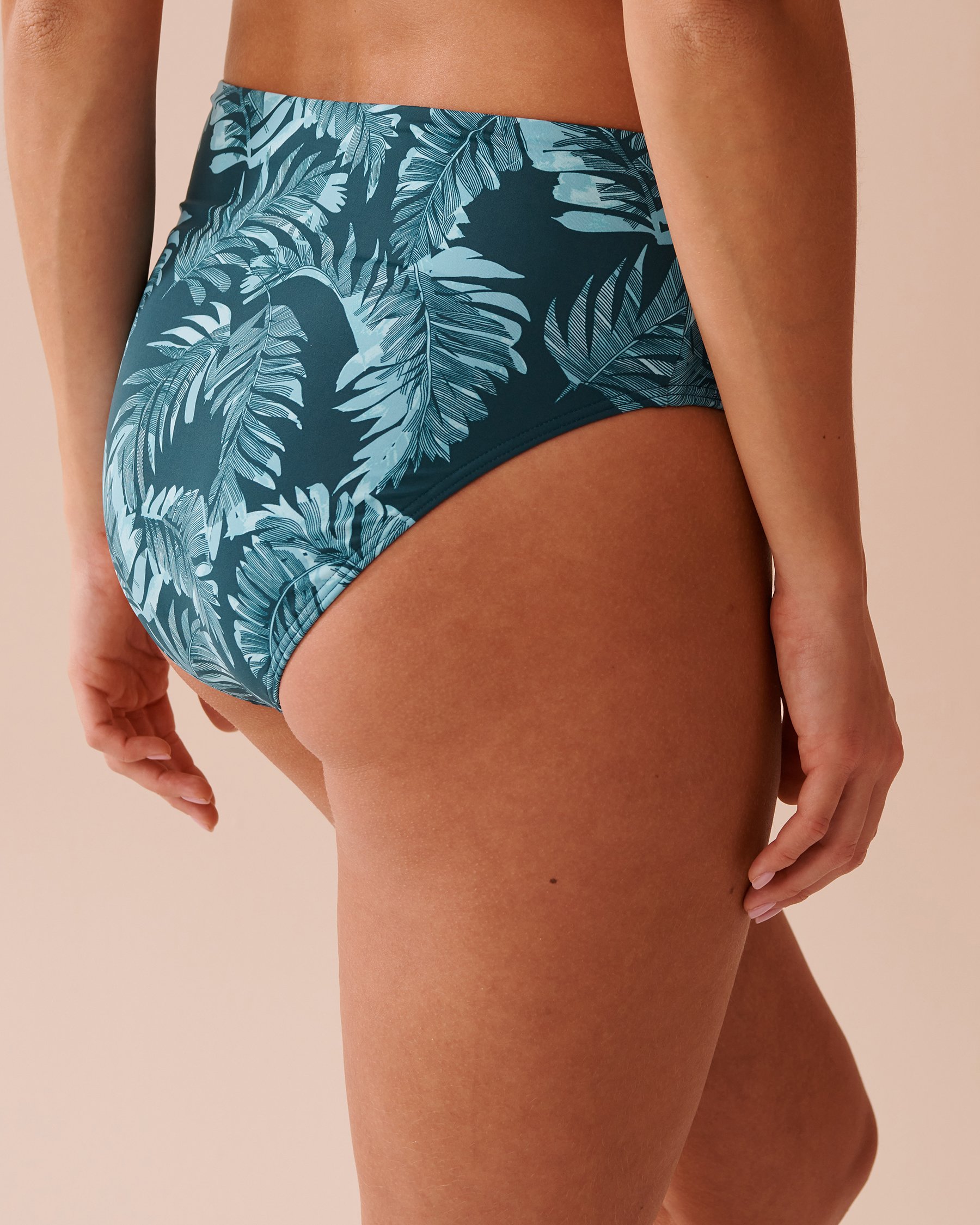 LA VIE EN ROSE AQUA OCEAN OASIS High Waist Bikini Bottom Ocean Oasis 70300653 - View5