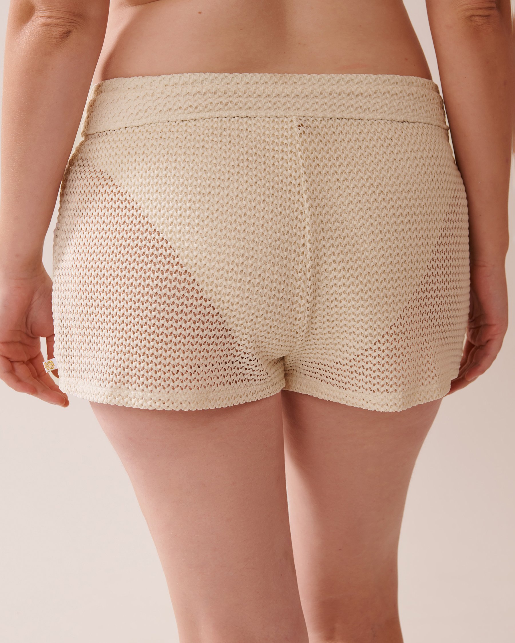 LA VIE EN ROSE AQUA Short de bain en crochet COCONUT MILK Lait de coco 80200066 - Voir4