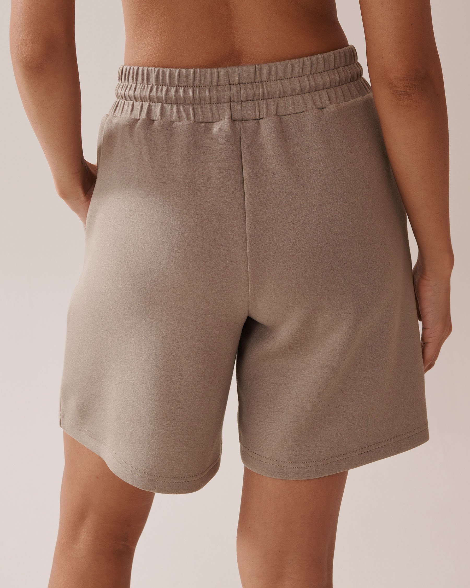 LA VIE EN ROSE Short bermuda Brun 50200088 - View2