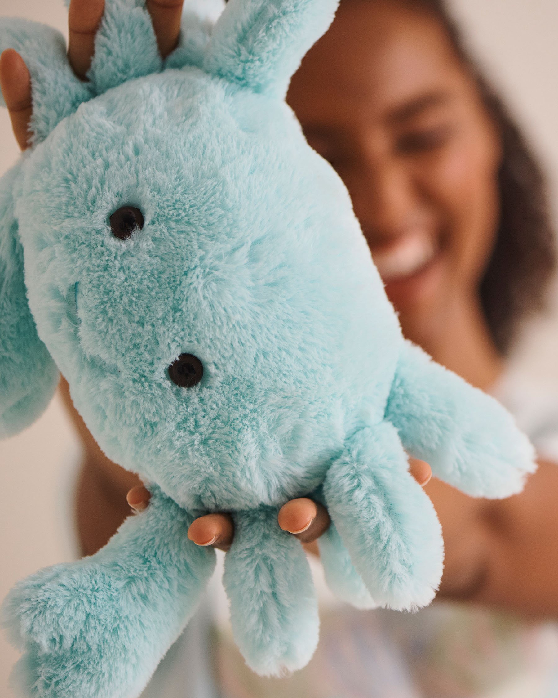 LA VIE EN ROSE Peluche crabe Turquoise 40700399 - View2