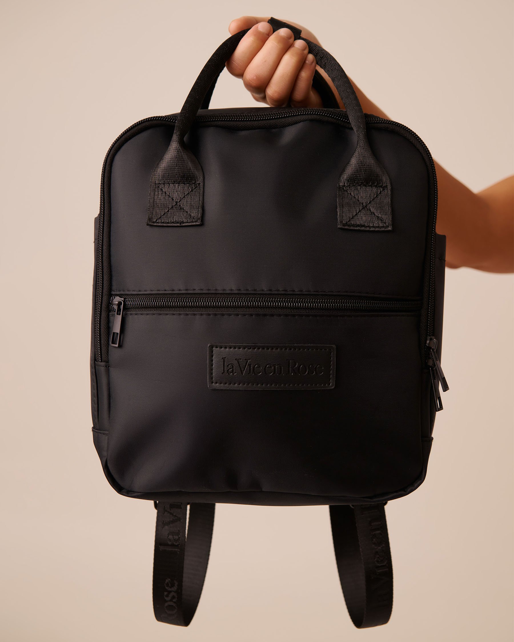 LA VIE EN ROSE Mini Backpack Black 40700403 - View6