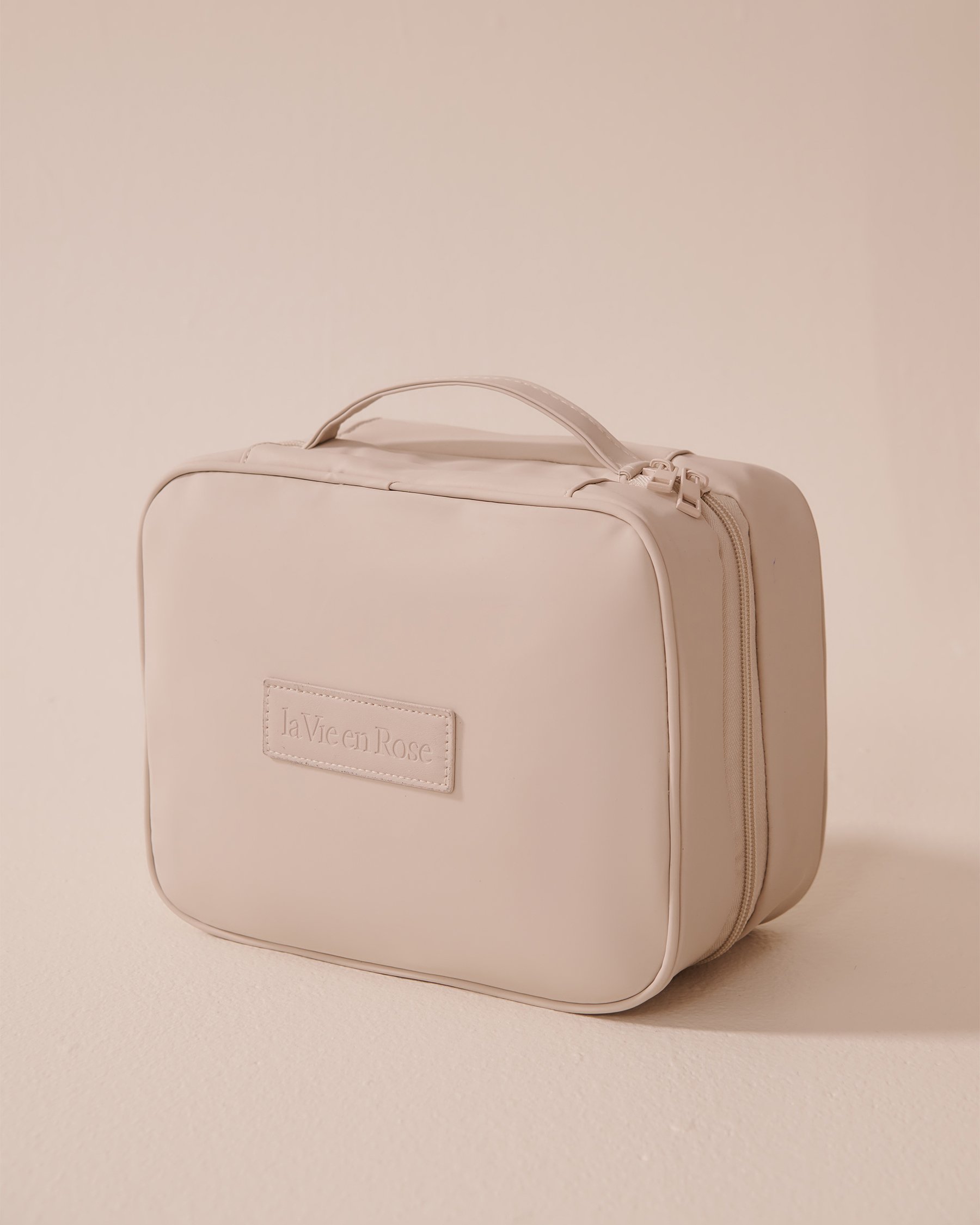 LA VIE EN ROSE Cosmetic Bag Light Beige 40700394 - View1