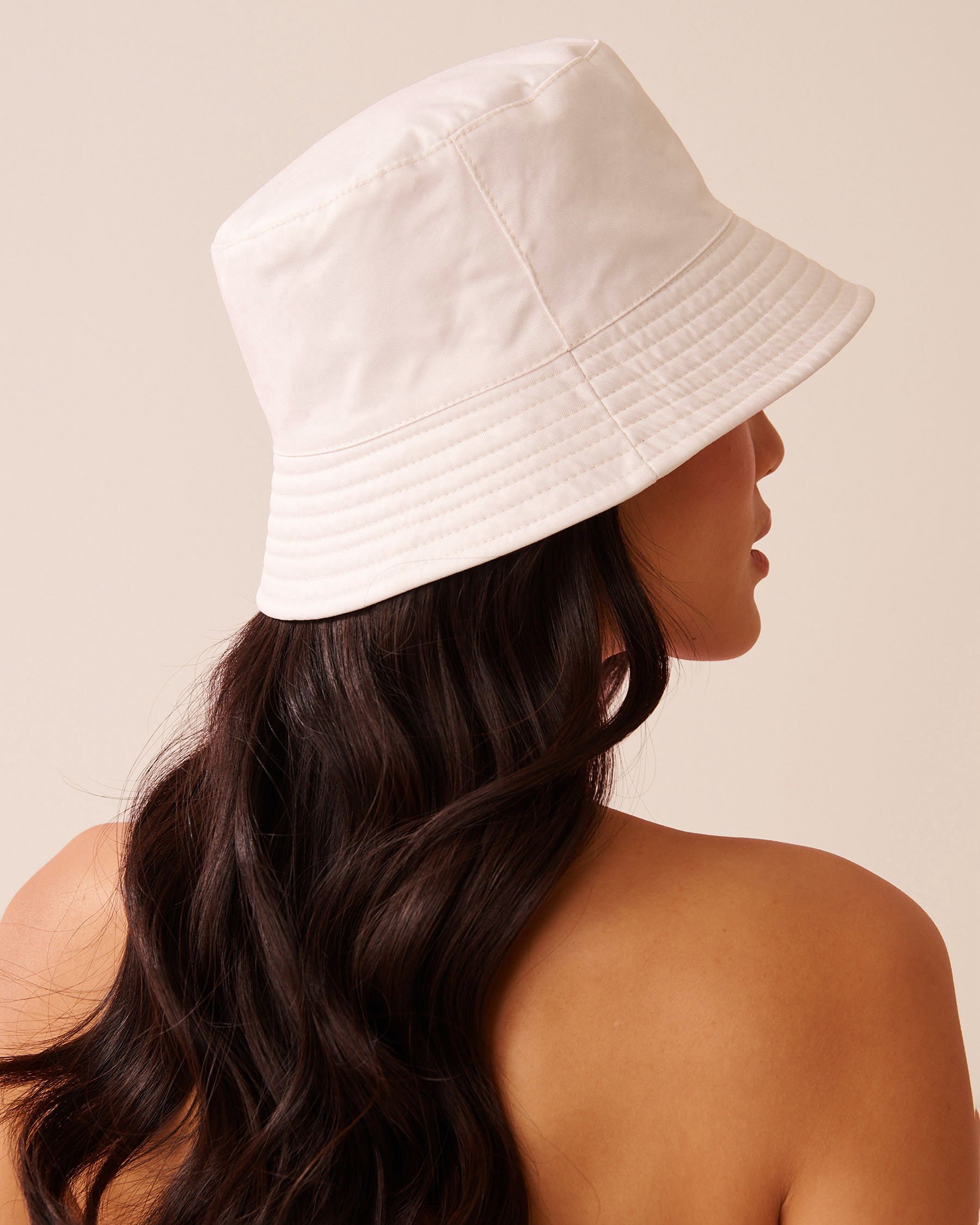 LA VIE EN ROSE AQUA Bucket Hat Coconut Milk 80500119 - View2