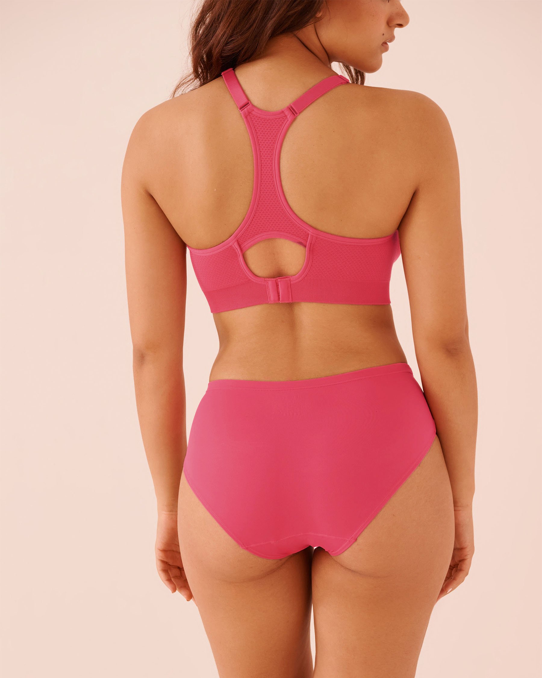 LA VIE EN ROSE Super Absorbency Hiphugger Period Panty Cherry Red 20400033 - View2