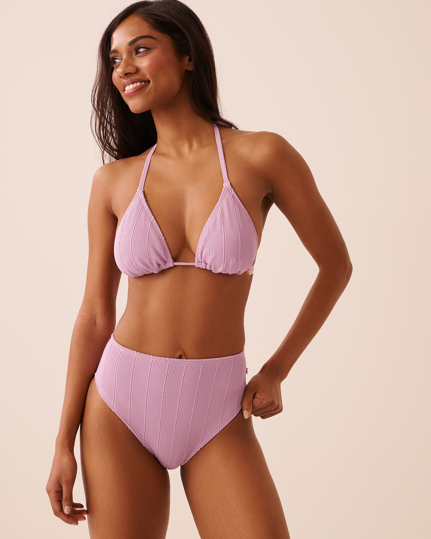 LA VIE EN ROSE AQUA SWEET LILAC Triangle Bikini Top Sweet Lilac 70100964 - View1