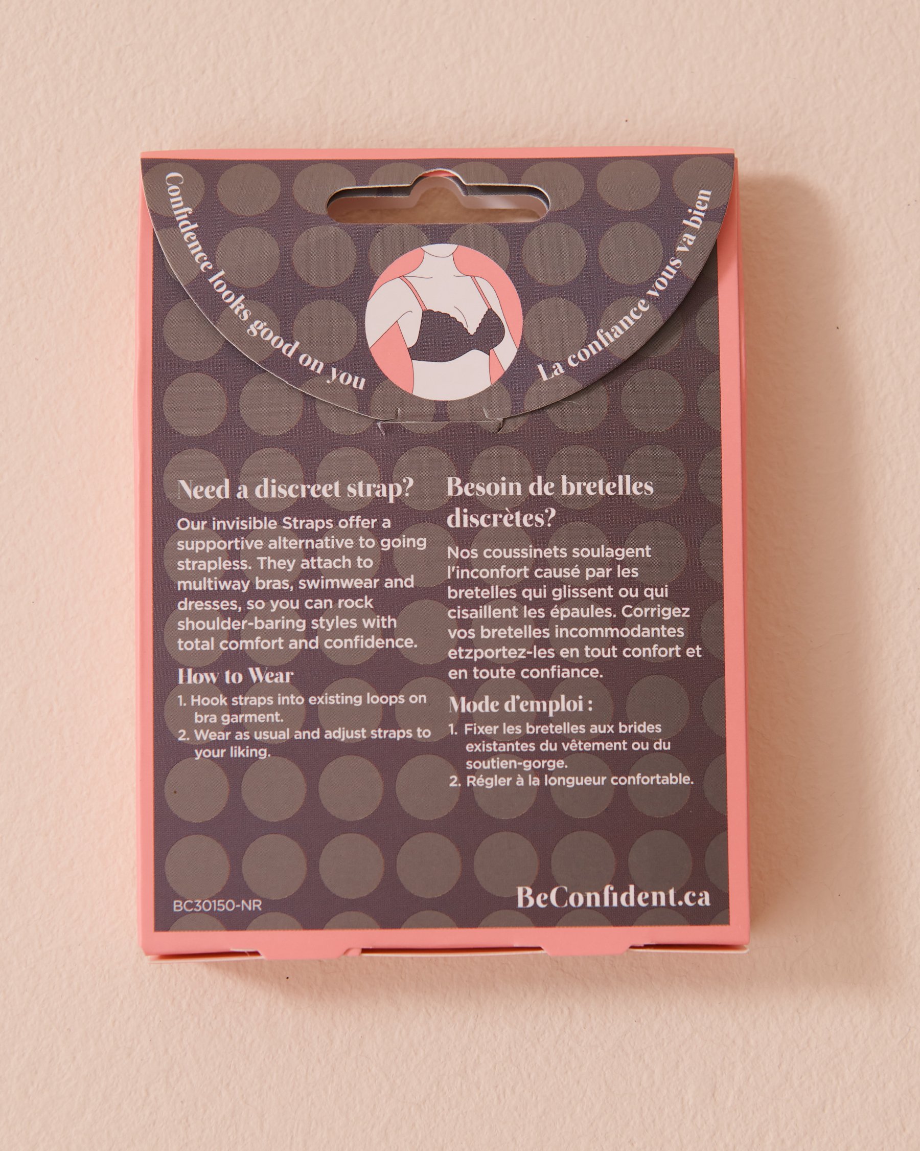 LA VIE EN ROSE Invisible Bra Straps Clear 10400014 - View6