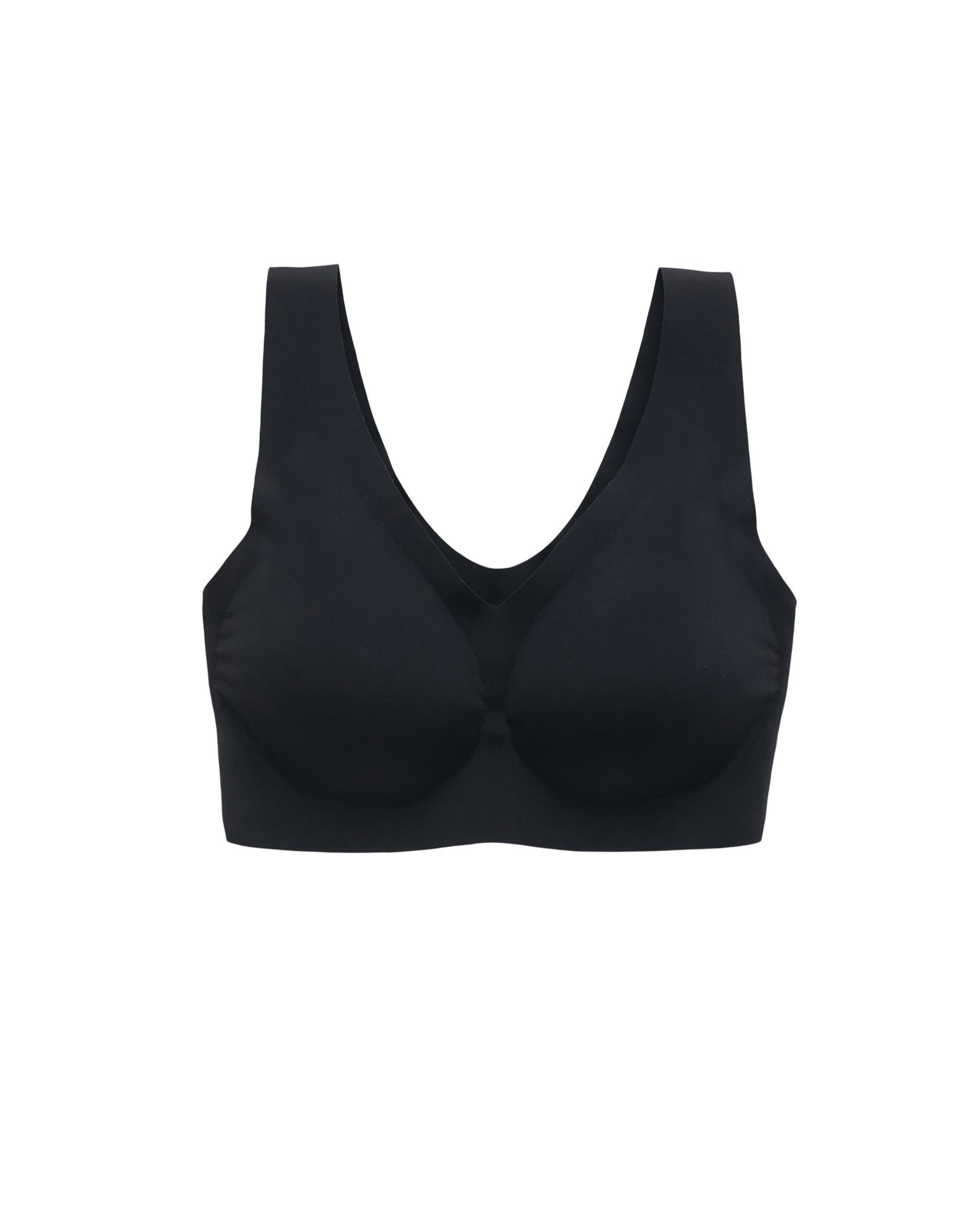 LA VIE EN ROSE Push-up Lounge Tank Bra Black 534-113-1-00 - View9