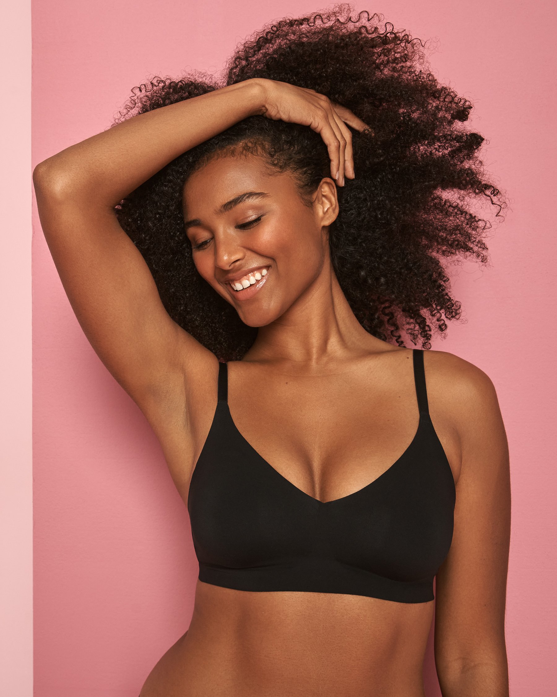 LA VIE EN ROSE Push-up Lounge Bralette Black 569-113-0-00 - View3