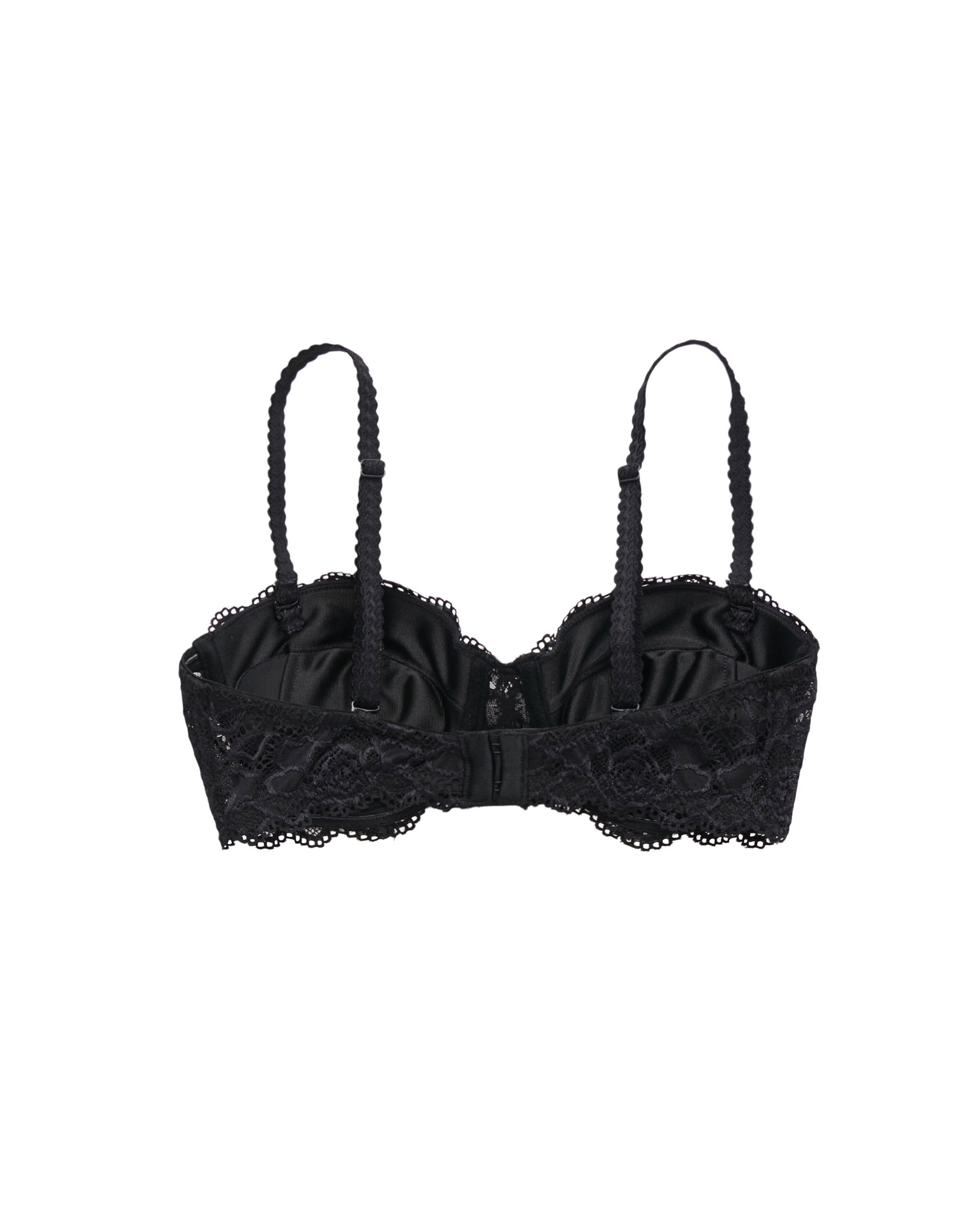 LA VIE EN ROSE Push-up Strapless Demi Bra Black 596-115-0-00 - View14