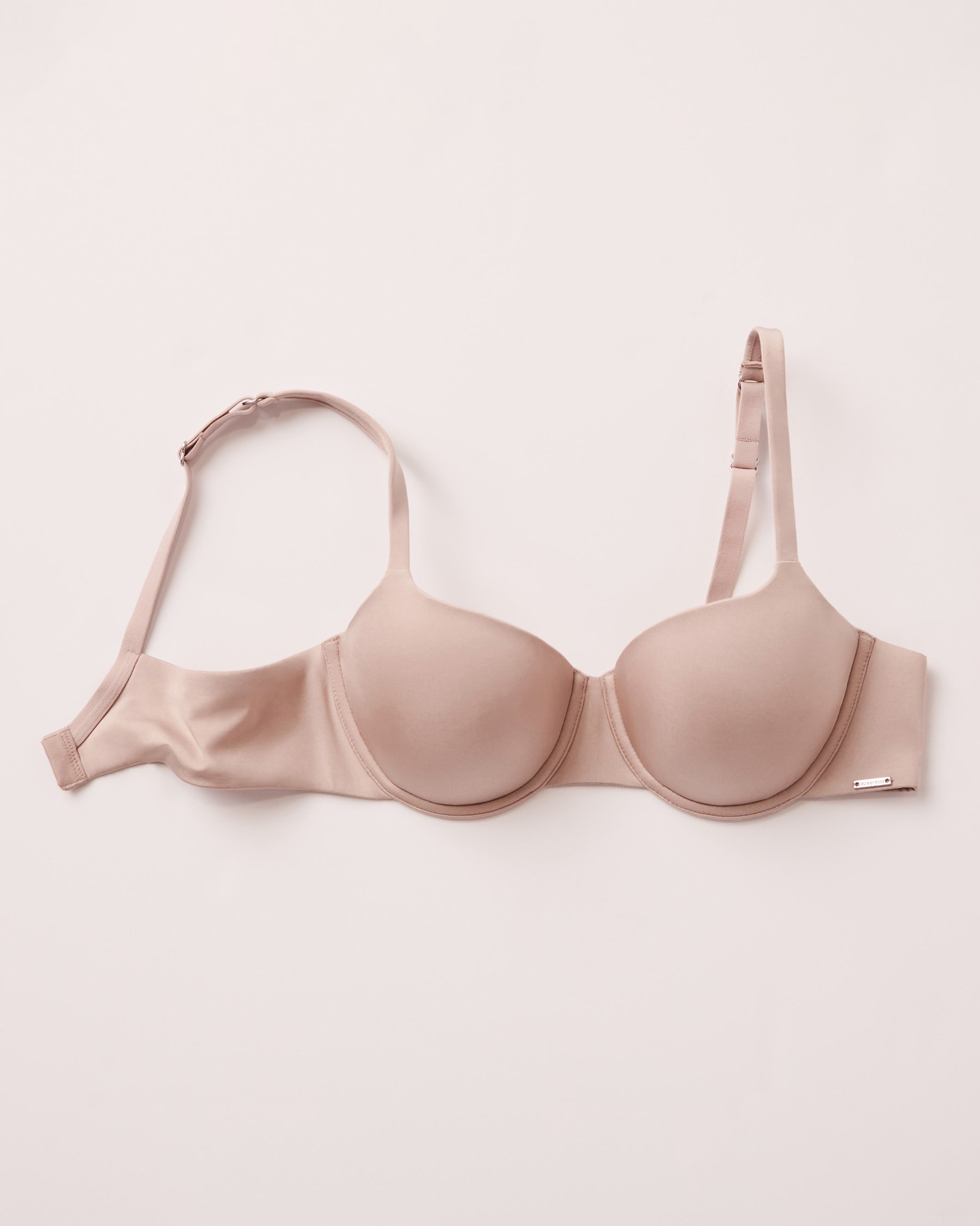 LA VIE EN ROSE Lightly Lined Flexible Demi Bra Shadow Grey 10200079 - View5