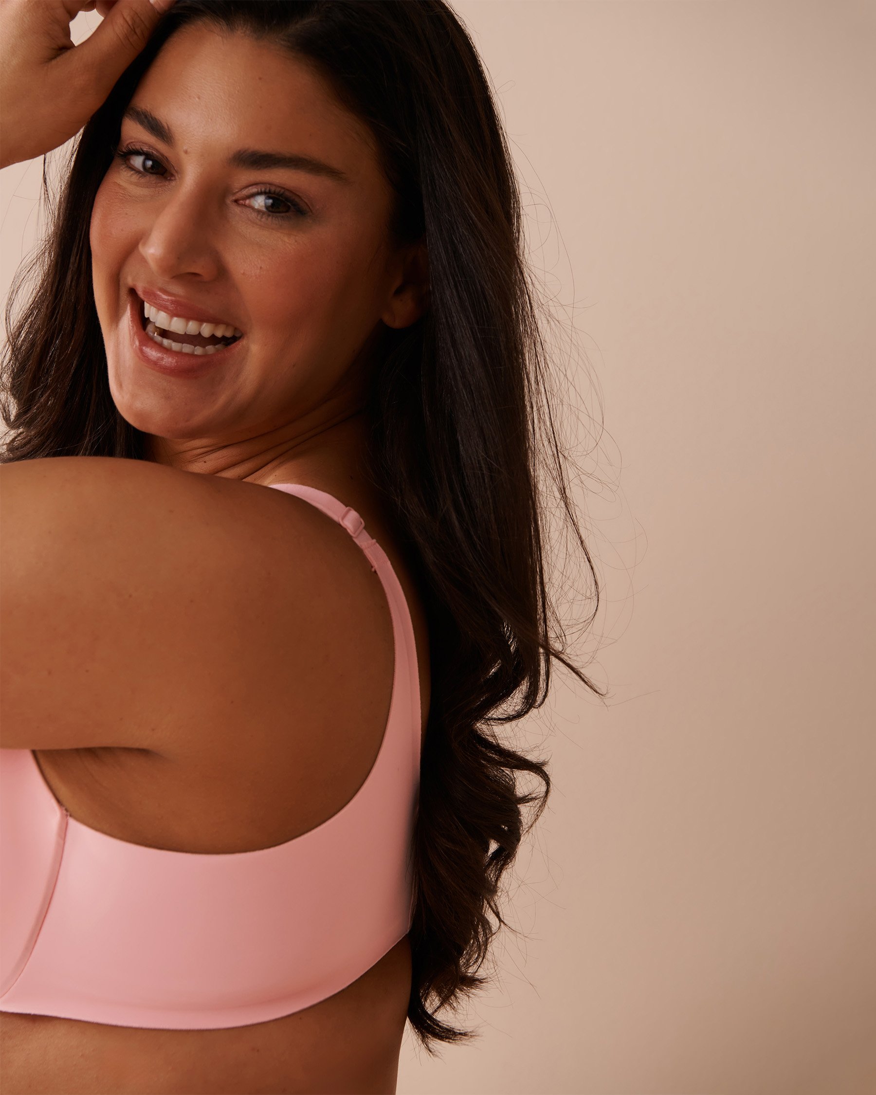 LA VIE EN ROSE Soutien-gorge doublure légère dos lisse Rose 169-113-1-00 - Voir4