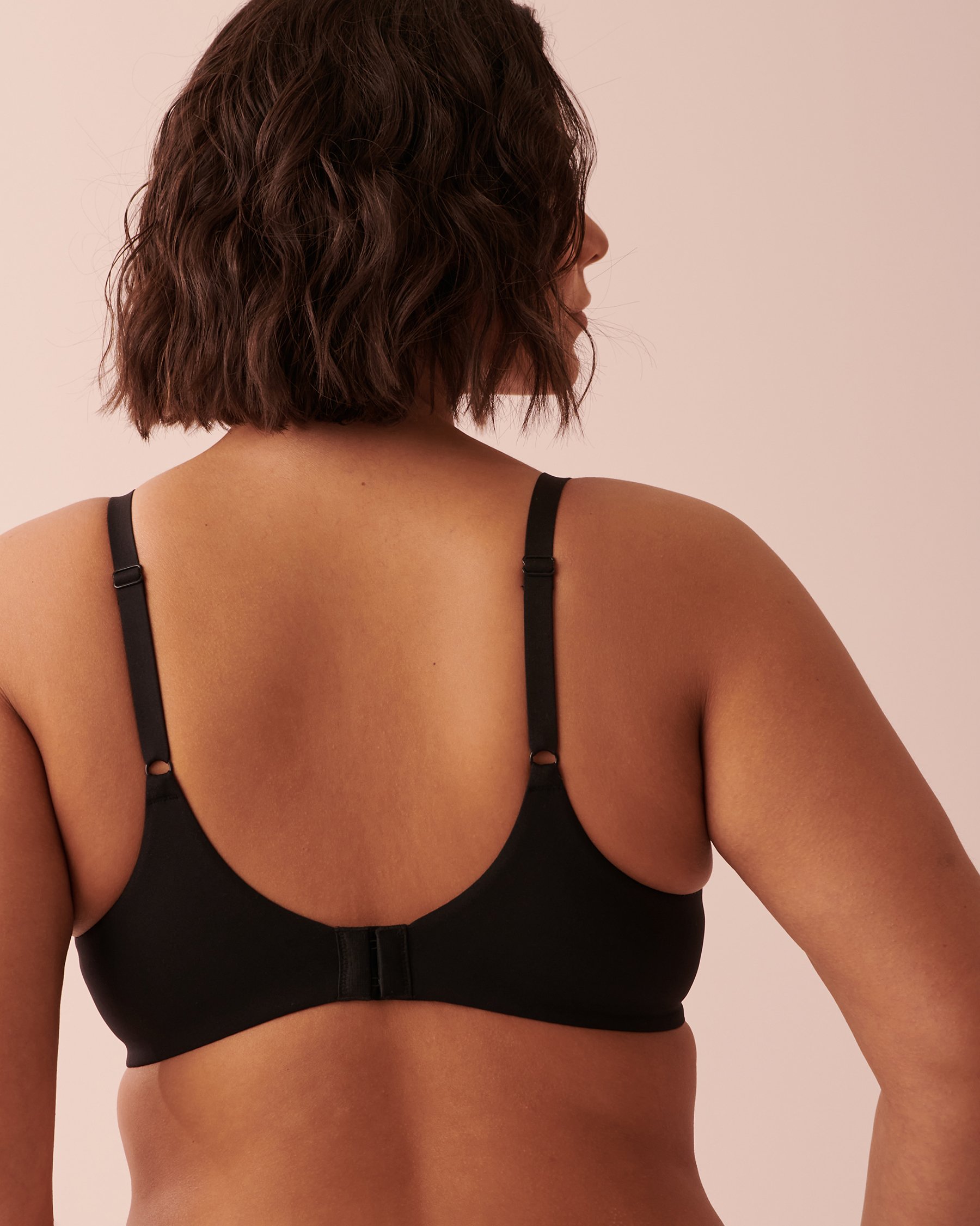 LA VIE EN ROSE Unlined Cushioned Wire Bra Black 591-113-0-00 - View6