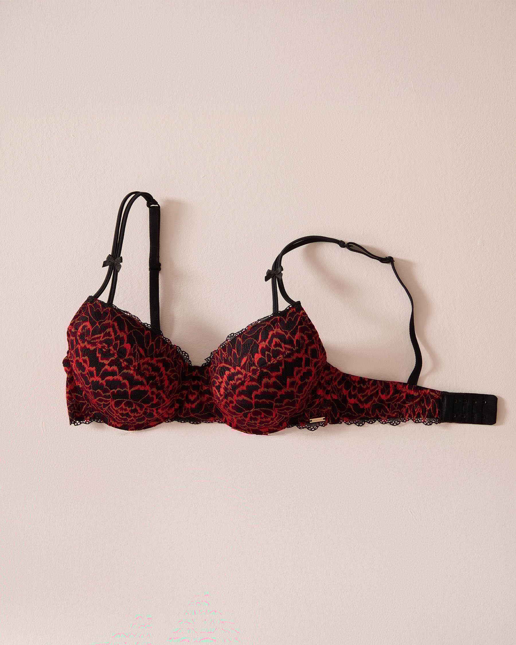 LA VIE EN ROSE Lightly Lined Mastectomy Bra Candy red 10200220 - View3