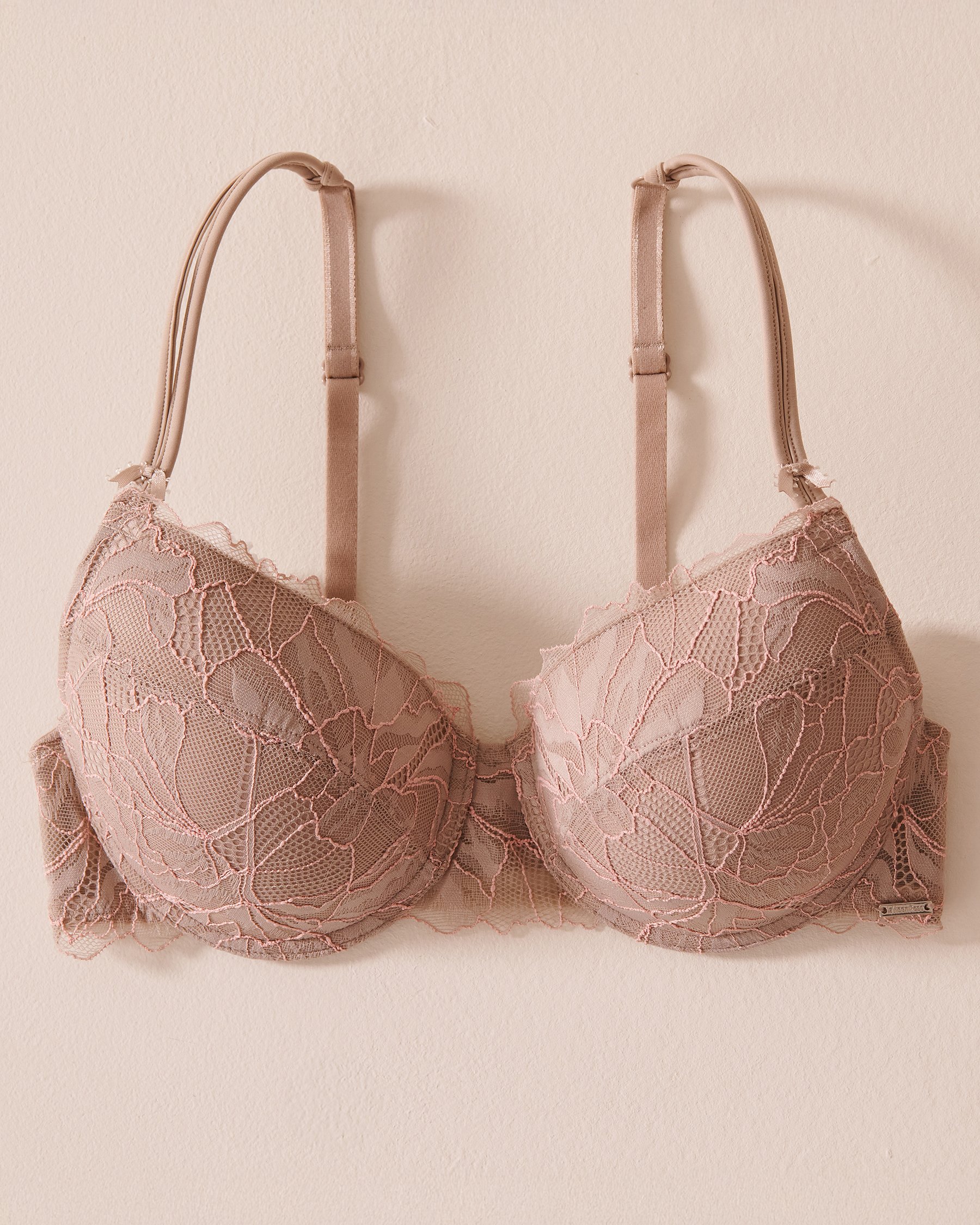 LA VIE EN ROSE Soutien-gorge mastectomie doublure légère Rose cendré 10200320 - View1