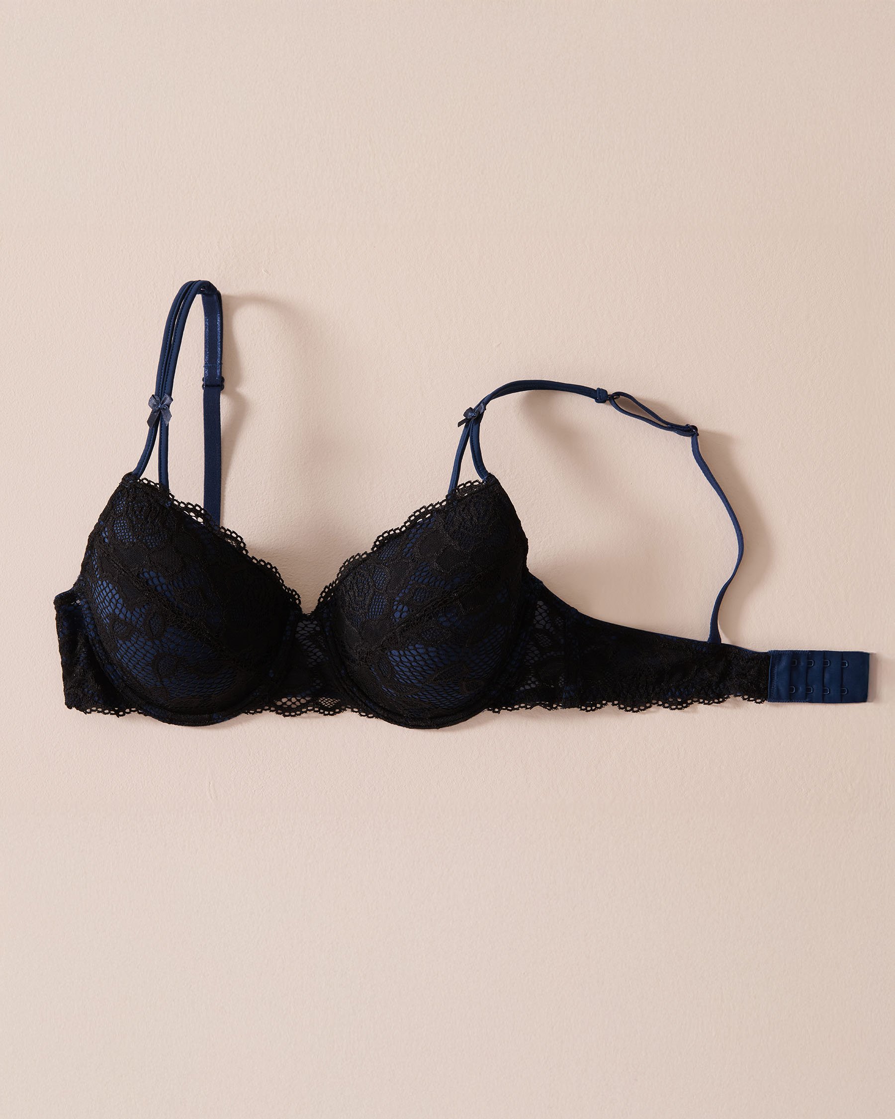 LA VIE EN ROSE Soutien-gorge mastectomie doublure légère Noir 389-110-0-98 - Voir3