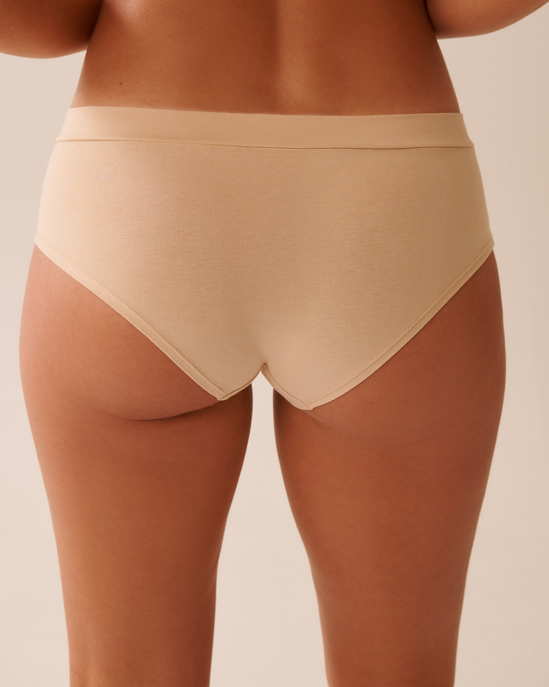 LA VIE EN ROSE Cotton Hiphugger Panty Hazelnut 564-213-0-00 - View2