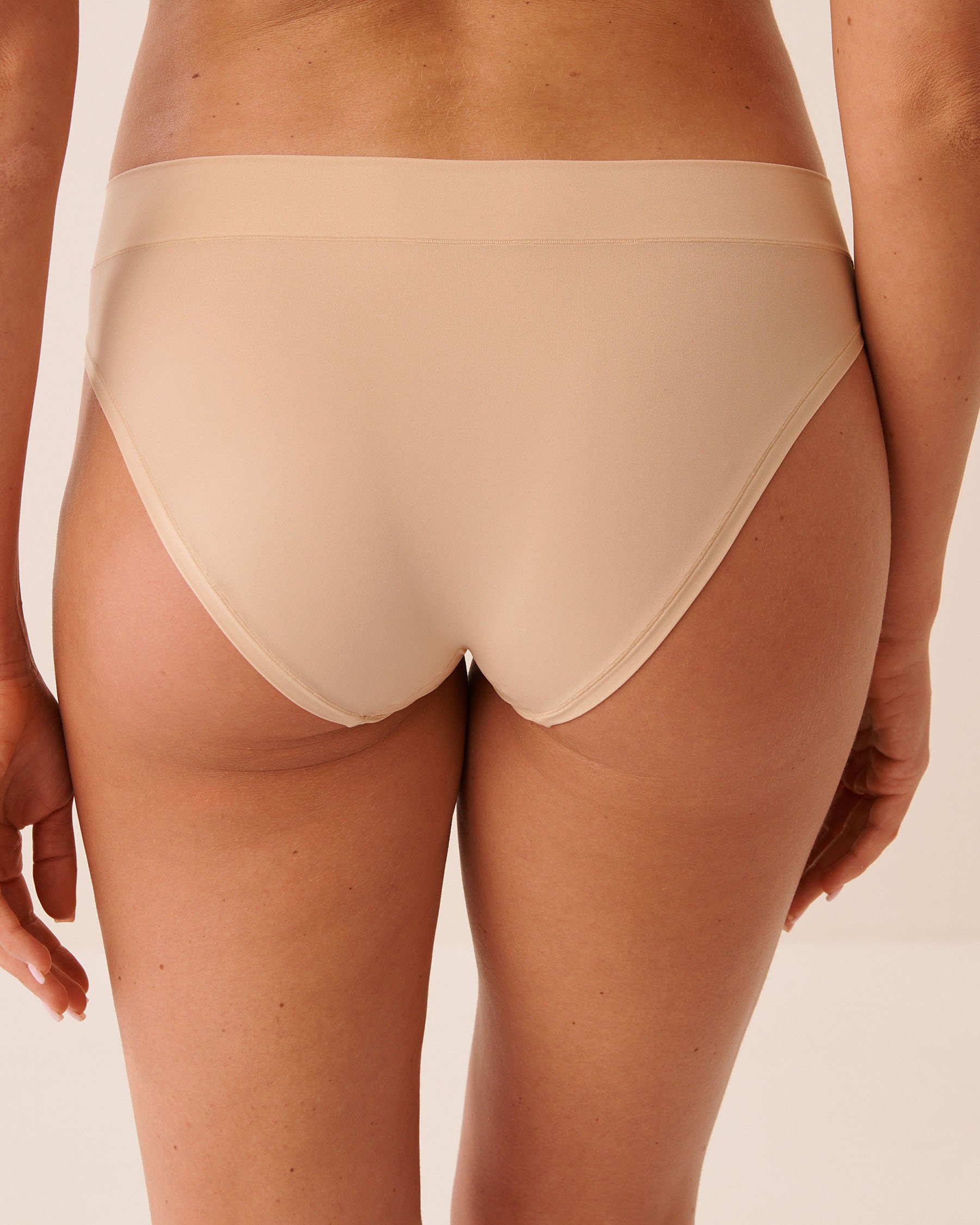 LA VIE EN ROSE Culotte bikini fit parfait Noisette 20200475 - View2