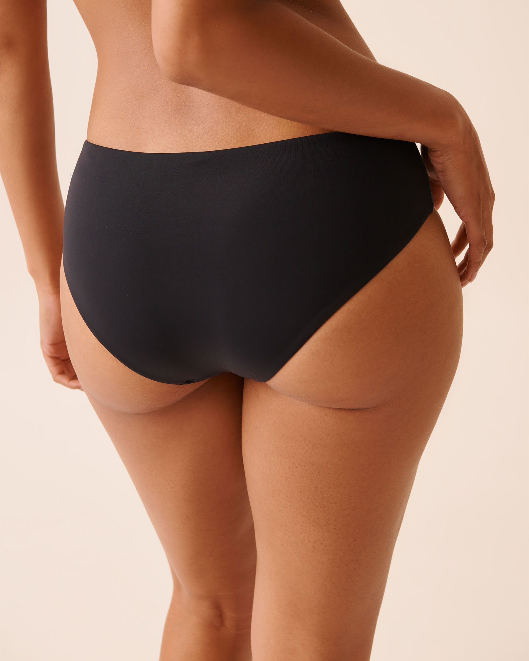 LA VIE EN ROSE AQUA BLACK Hipster Bikini Bottom Black 799-693-2-00 - View2