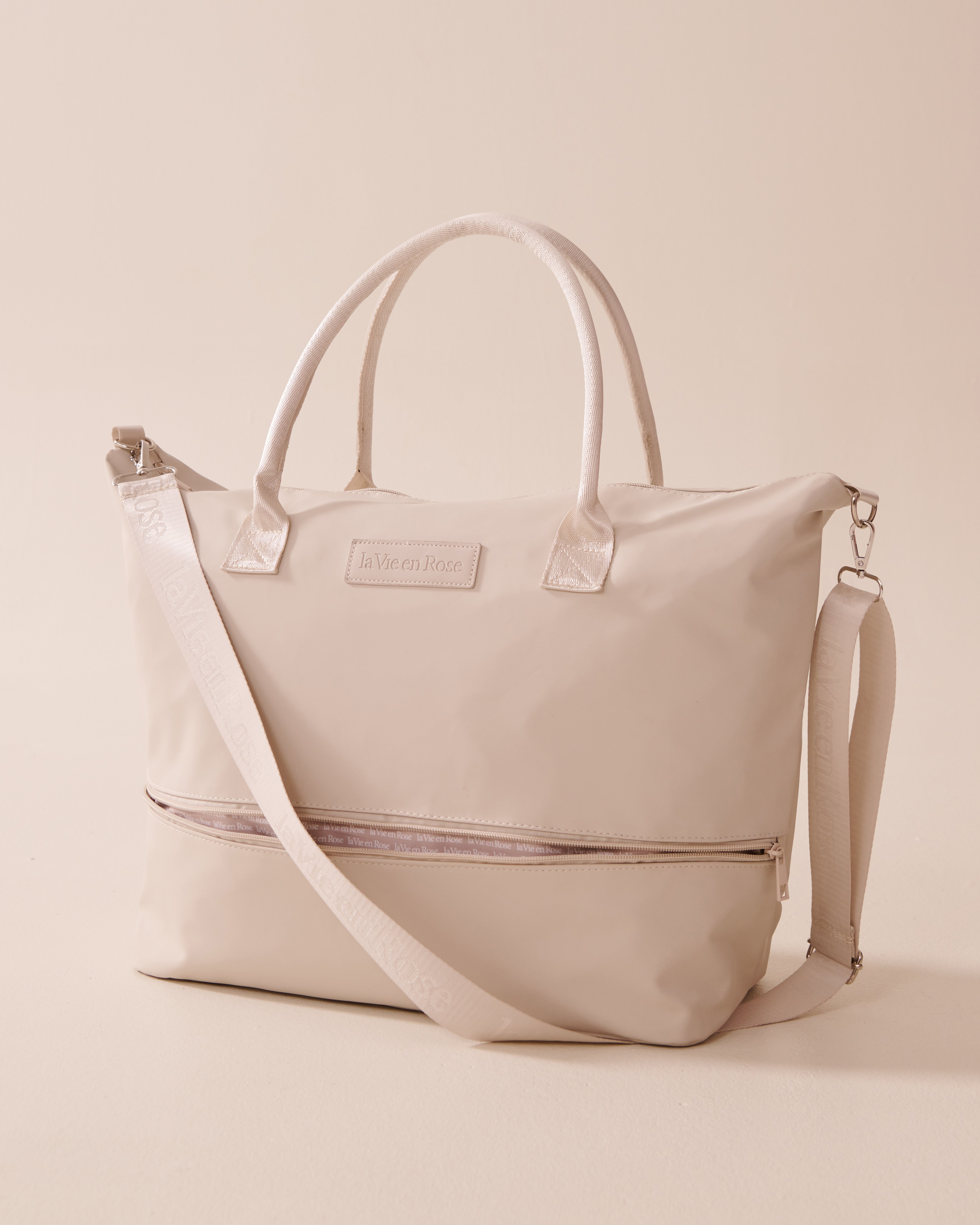 LA VIE EN ROSE Sac de voyage Beige clair 40700395 - View1