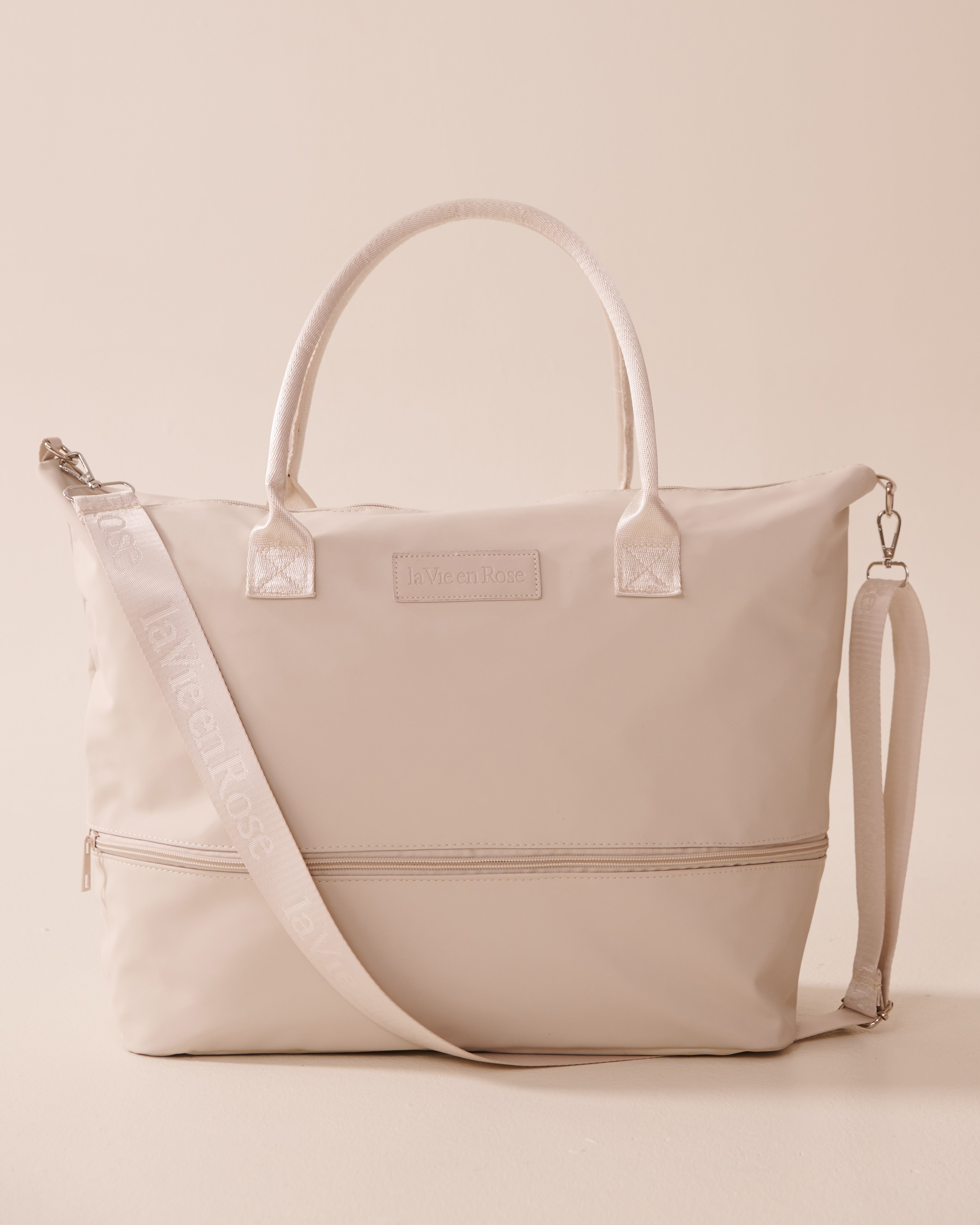 LA VIE EN ROSE Sac de voyage Beige clair 40700395 - Voir6