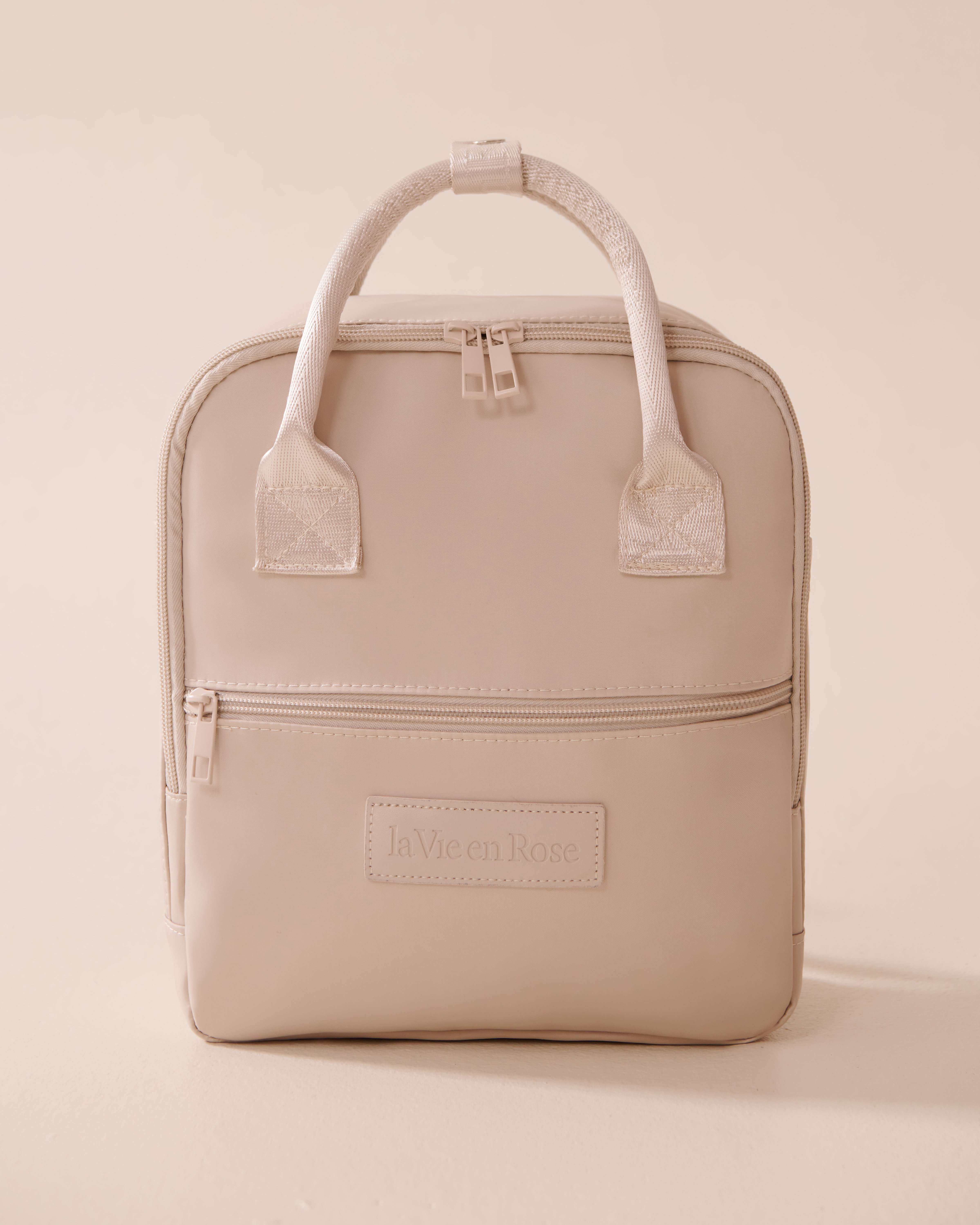 LA VIE EN ROSE Mini Backpack Light Beige 40700392 - View1