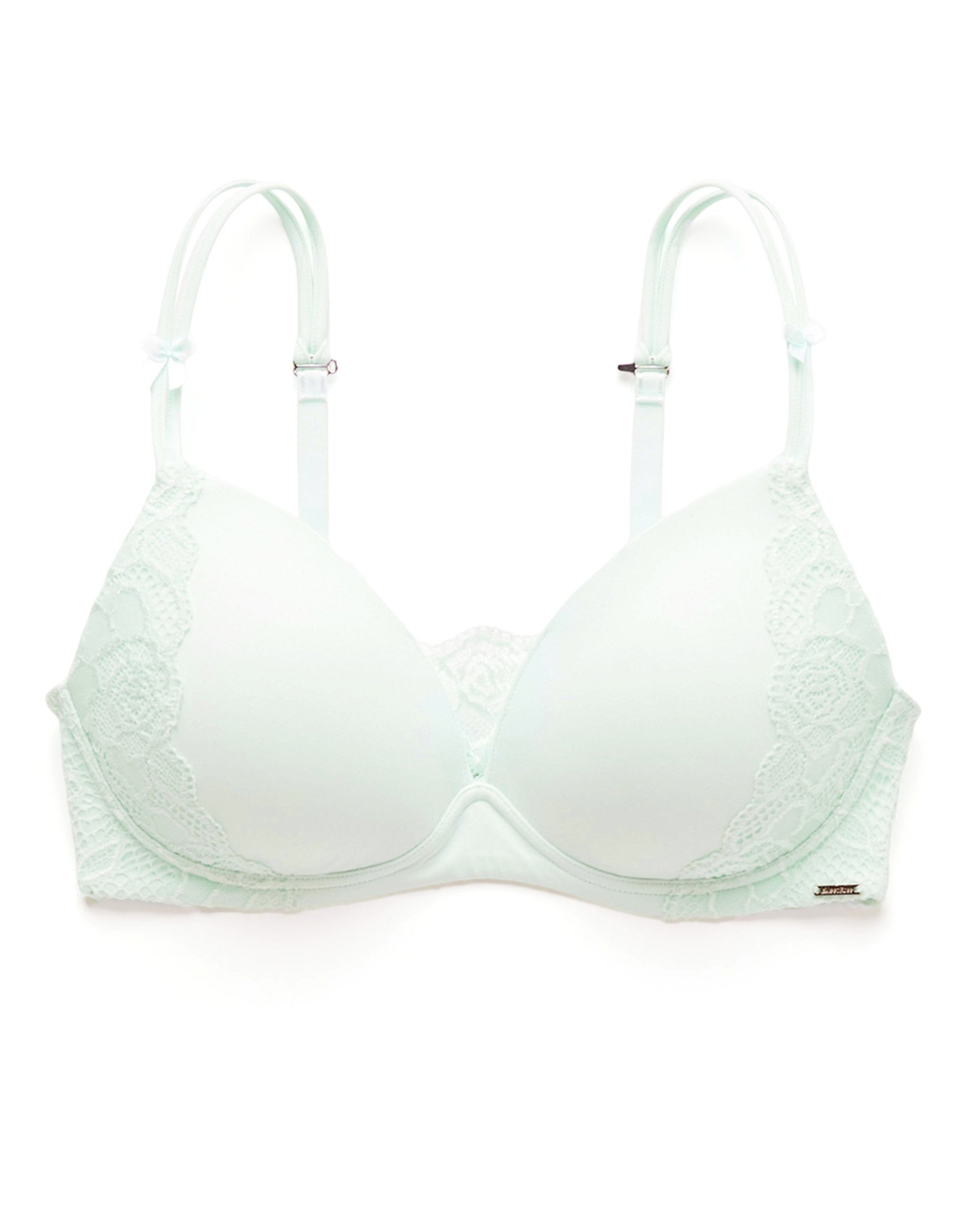 LA VIE EN ROSE Lightly Lined Wireless Mastectomy Bra Baby blue 10200123 - View1