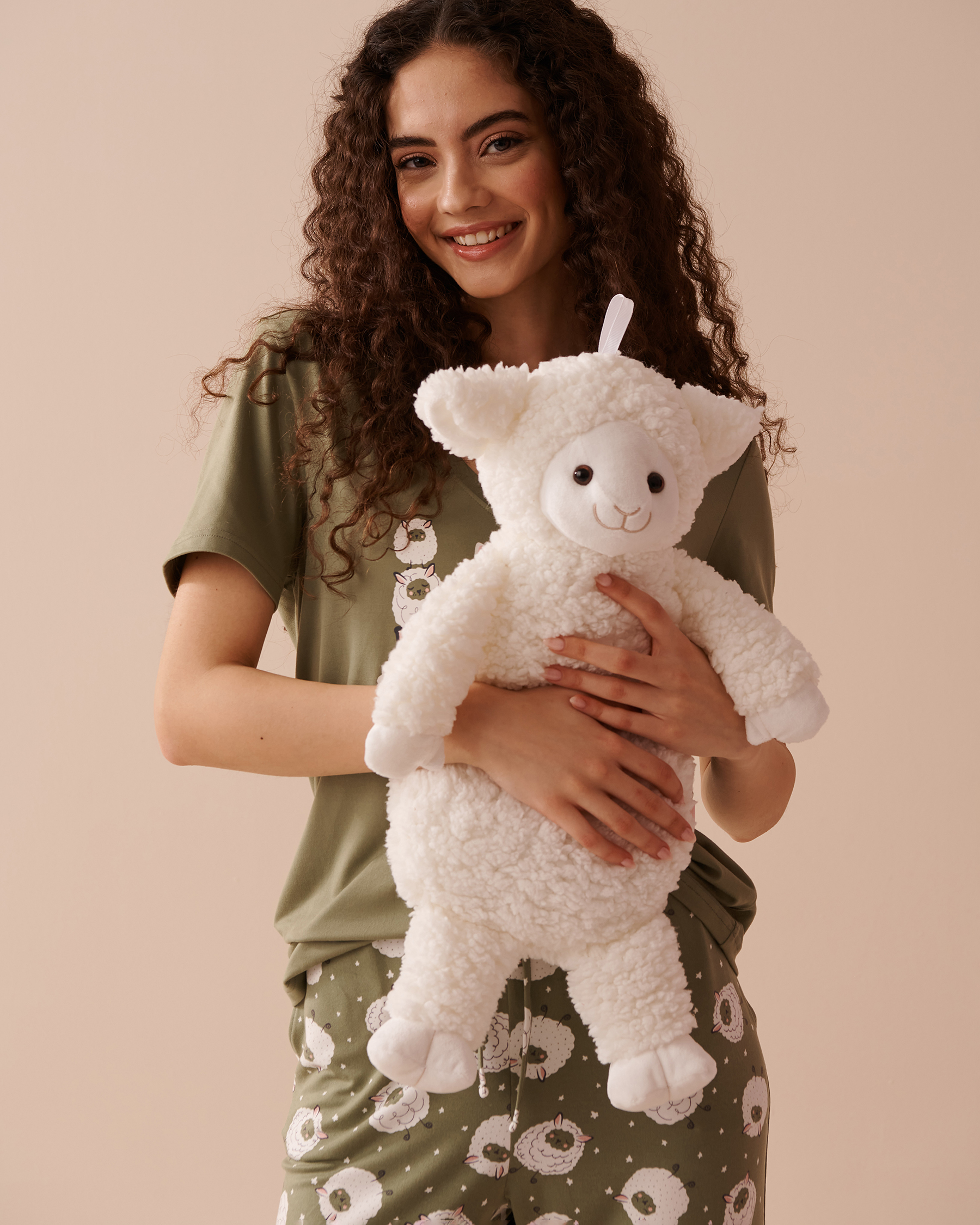 LA VIE EN ROSE Sheep Hot Water Bottle White 40700336 - View1