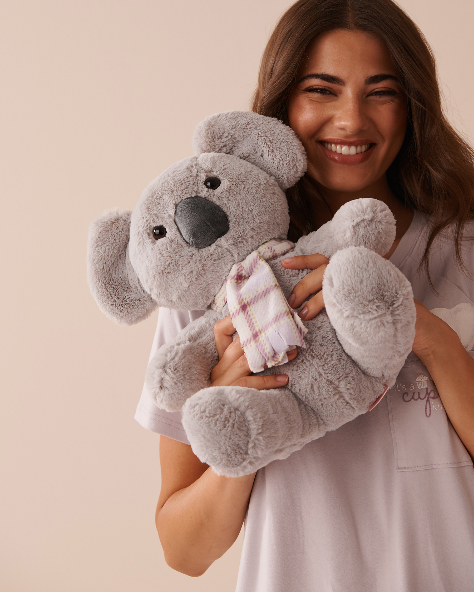 LA VIE EN ROSE Stuffed Koala Grey 40700346 - View1